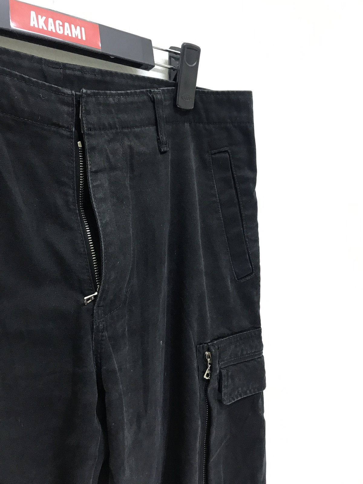 Japanese Brand Made in Japan WJK Black Cargo Pant Regular Size US 31 - 7 Thumbnail