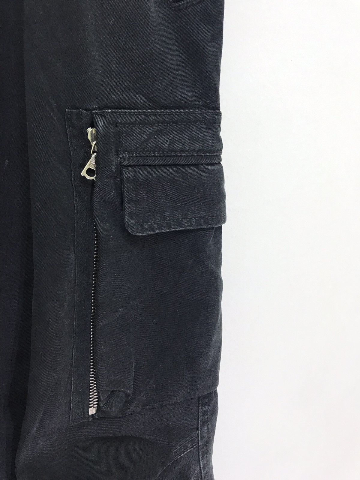 Japanese Brand Made in Japan WJK Black Cargo Pant Regular Size US 31 - 5 Thumbnail
