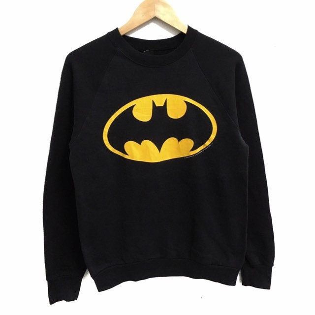 DC Comics × Vintage VINTAGE BATMAN DC COMICS ACTION SUPERHERO SWEATSHIRT Size US S / EU 44-46 / 1 - 1 Thumbnail