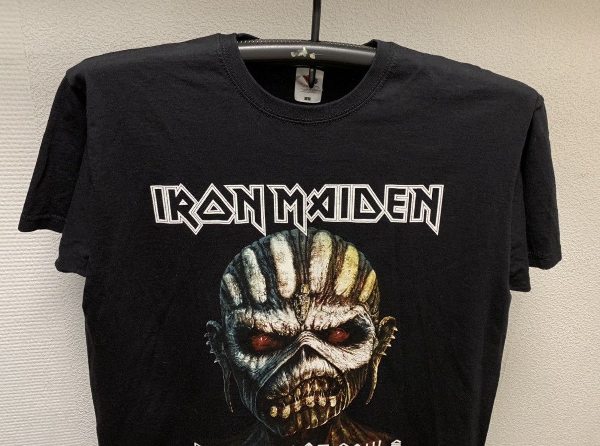 Band Tees Iron Maiden the book of souls vintage rock band t-shirt L Size US XL / EU 56 / 4 - 2 Thumbnail