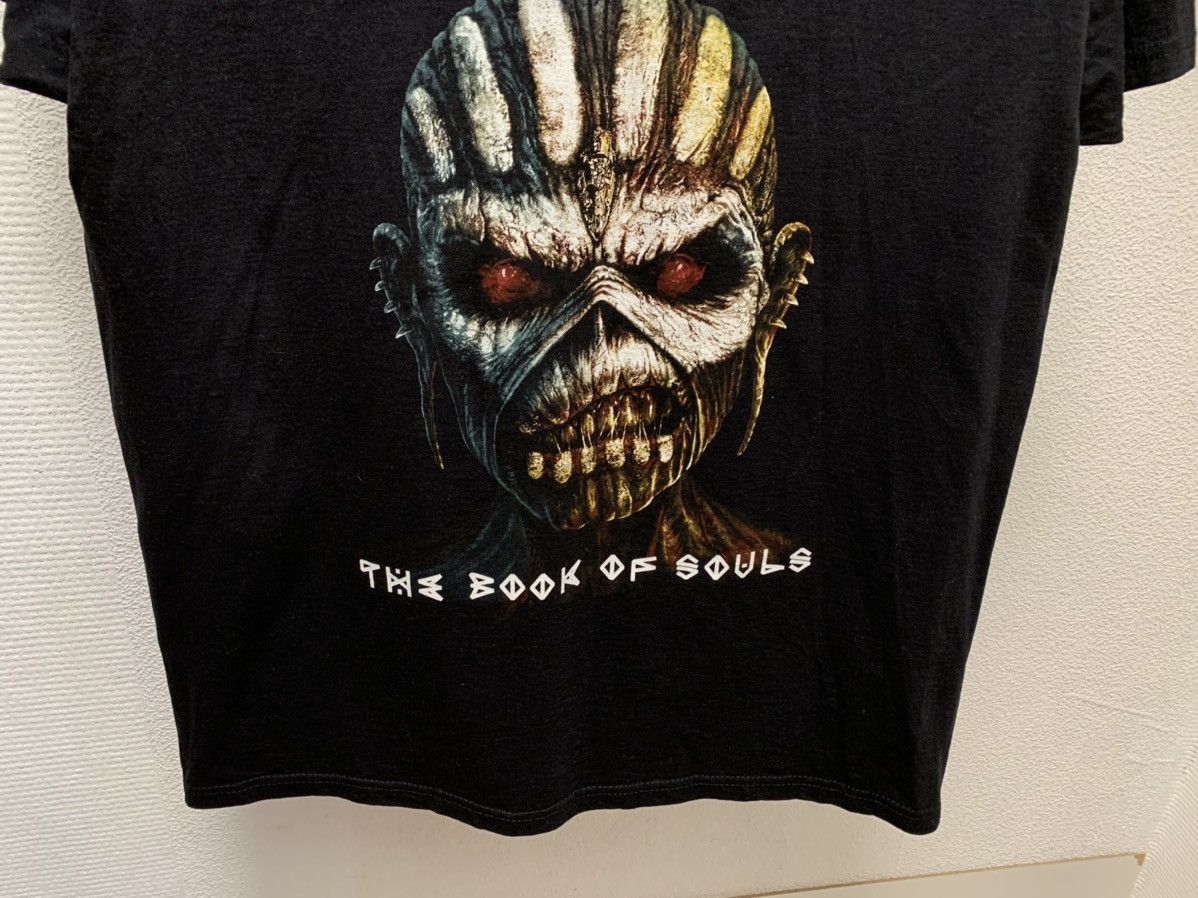 Band Tees Iron Maiden the book of souls vintage rock band t-shirt L Size US XL / EU 56 / 4 - 3 Thumbnail