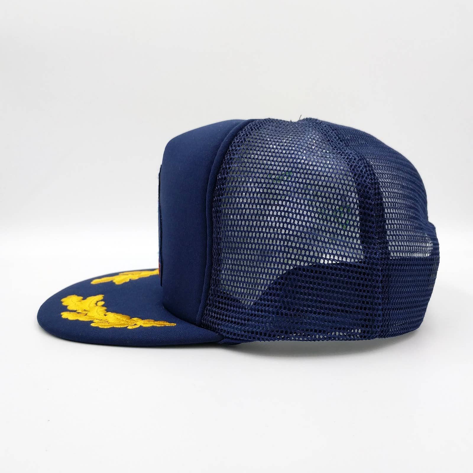 Vintage Vintage Canada Royal Crown Anchor Patch Snapback Trucker Hat Size ONE SIZE - 5 Thumbnail