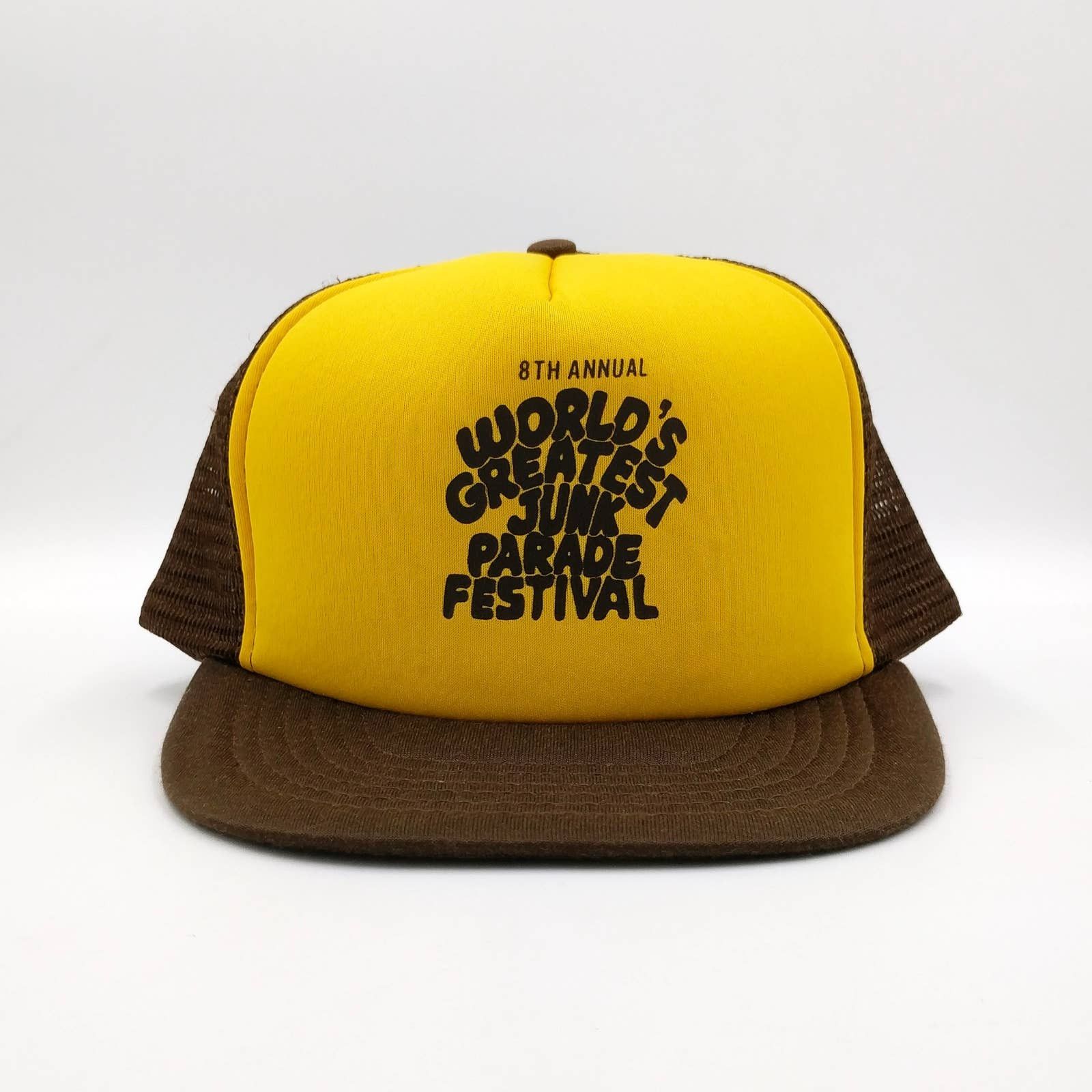 Vintage Vintage World's Greatest Junk Parade Festival Trucker Hat Size ONE SIZE - 2 Thumbnail