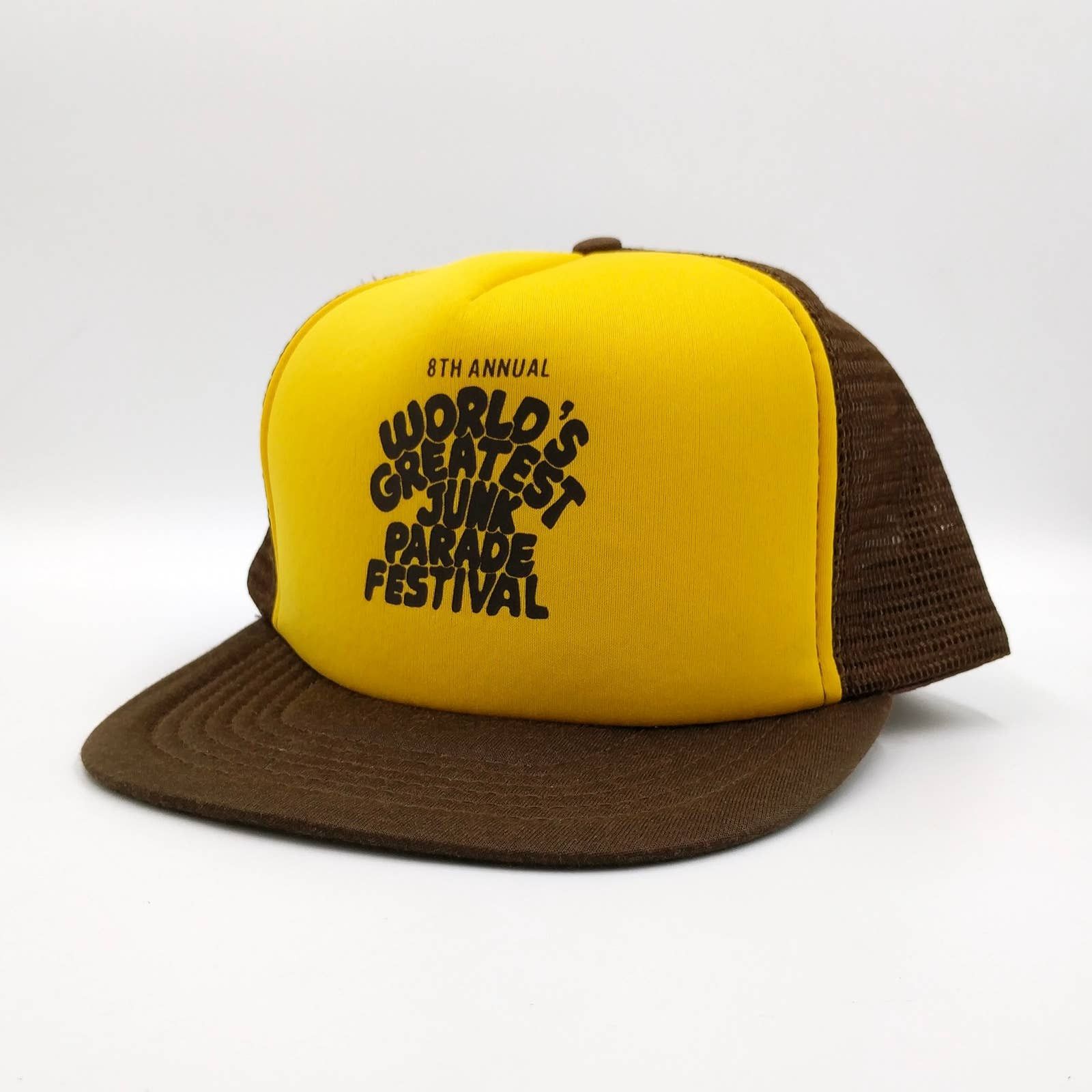 Vintage Vintage World's Greatest Junk Parade Festival Trucker Hat Size ONE SIZE - 3 Thumbnail