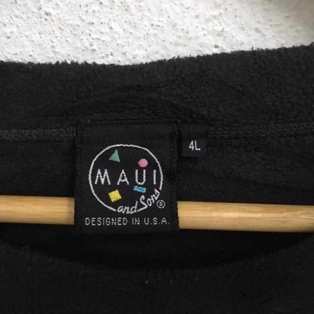 Maui and Sons × Vintage VINTAGE MAUI AND SONS FLEECE LONG SLEEVE Size US XXL / EU 58 / 5 - 4 Thumbnail
