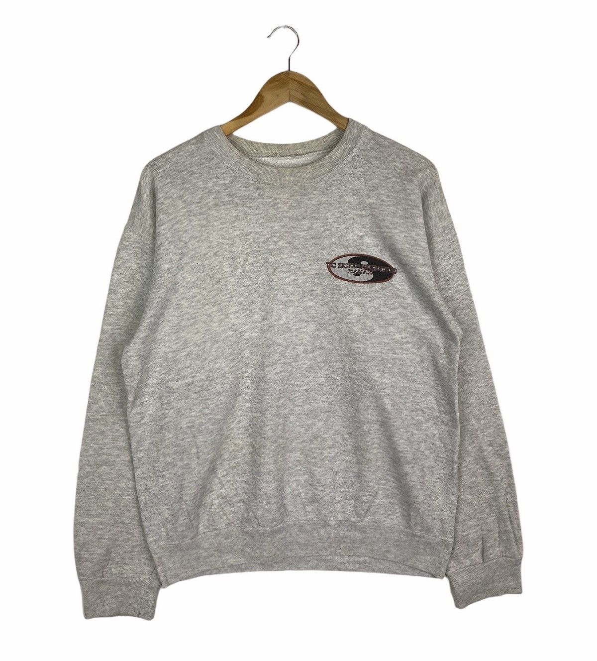 Vintage Vintage TOWN & COUNTRY Surfing Hawaii Sweatshirt Pullover Size US M / EU 48-50 / 2 - 2 Thumbnail