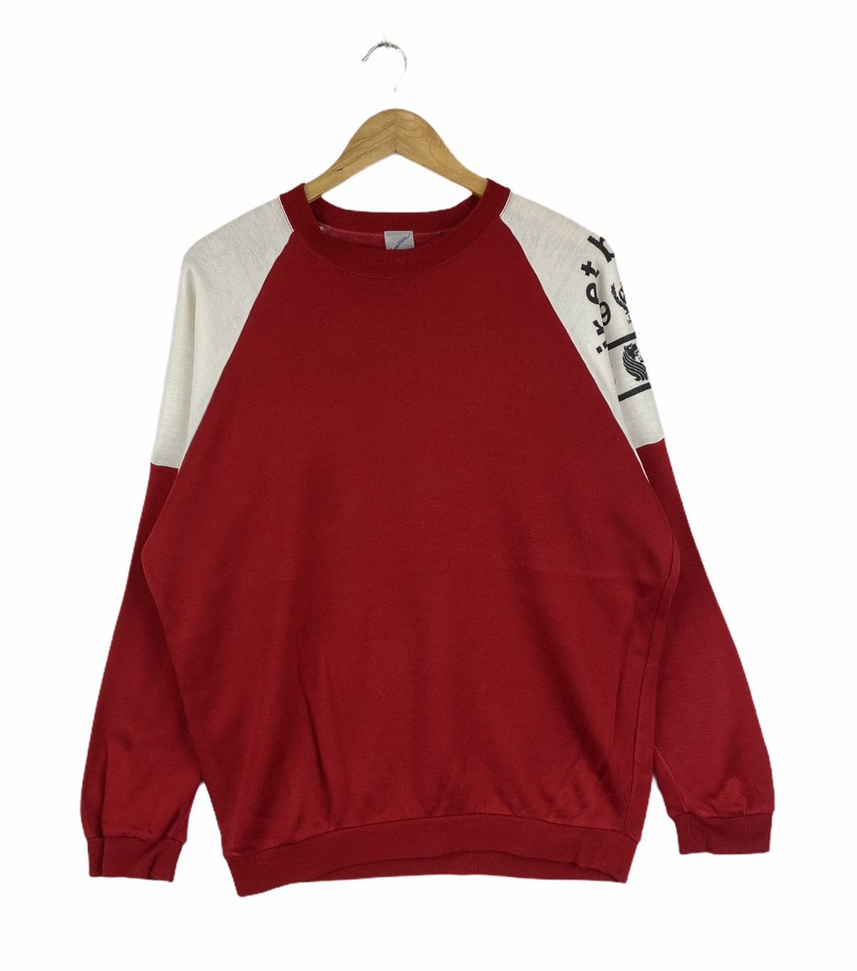 Japanese Brand × Vintage Vintage GROW WELL Revoir Et Bon Voyage Sweatshirt Pullover Size US L / EU 52-54 / 3 - 1 Thumbnail