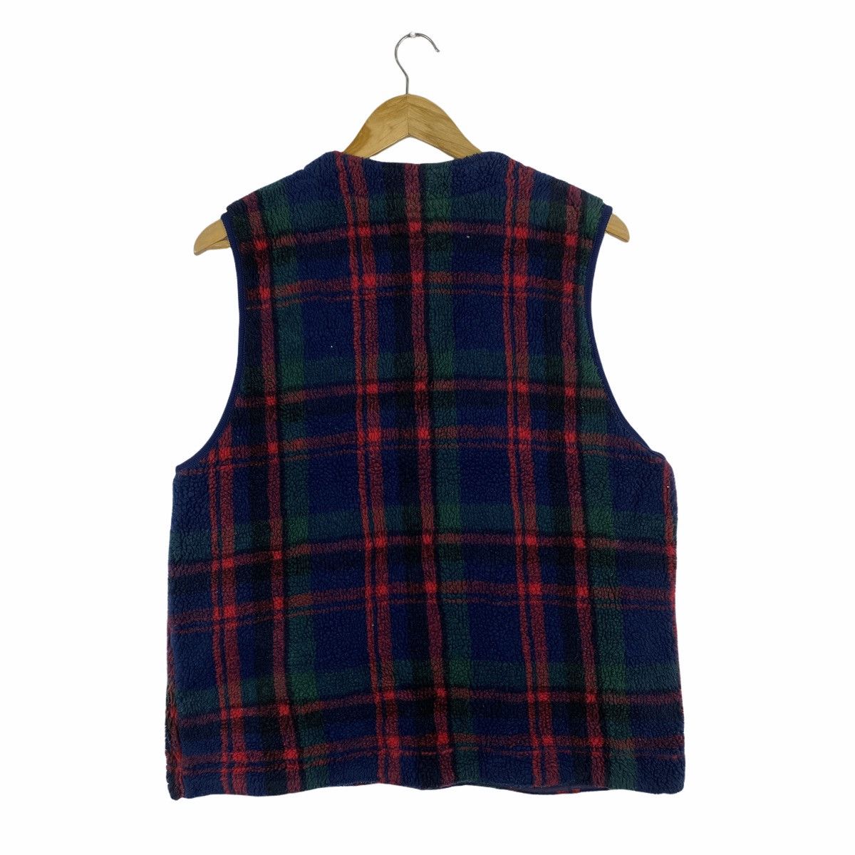 J. Press Vintage J. PRESS Japanese Tartan Design Fleece Vest Jacket Size US S / EU 44-46 / 1 - 2 Thumbnail
