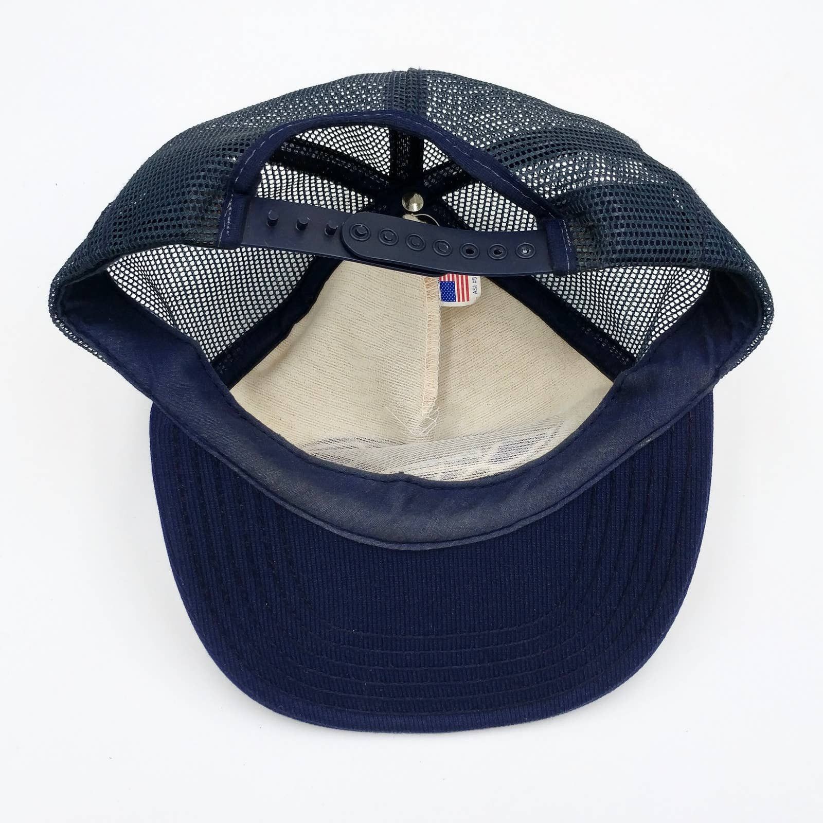 Vintage Vintage Barber-Colman Snapback Trucker Hat Machinery USA Size ONE SIZE - 8 Thumbnail