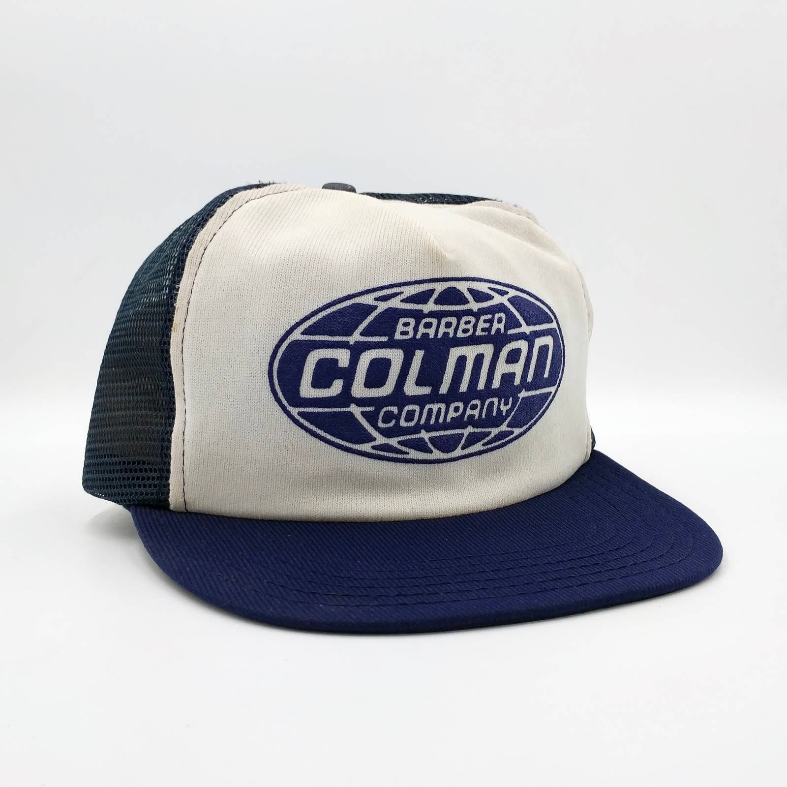 Vintage Vintage Barber-Colman Snapback Trucker Hat Machinery USA Size ONE SIZE - 1 Thumbnail
