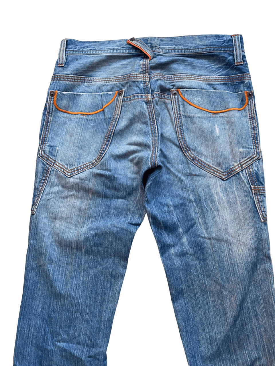 If Six Was Nine × Japanese Brand Distressed Cargo Jeans Multipocket Denim Size US 32 / EU 48 - 4 Thumbnail