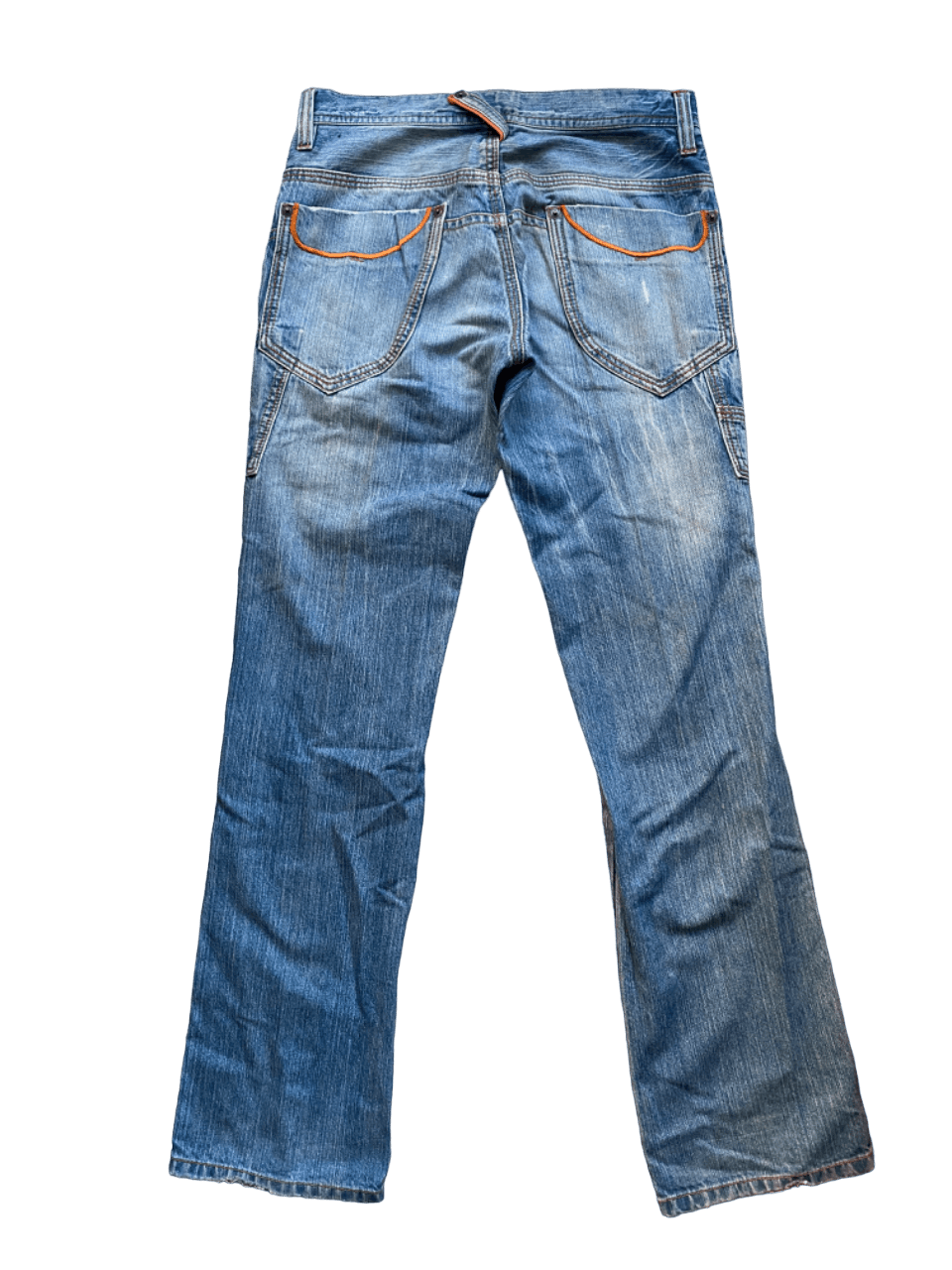 If Six Was Nine × Japanese Brand Distressed Cargo Jeans Multipocket Denim Size US 32 / EU 48 - 2 Thumbnail