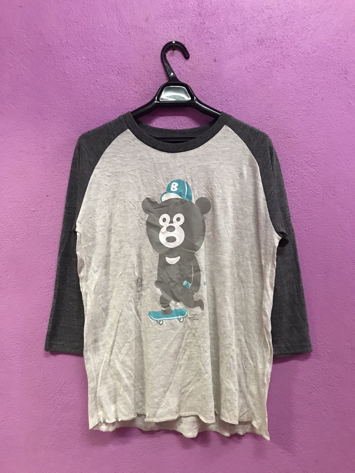 Beams Bears Long Sleeves Size Large