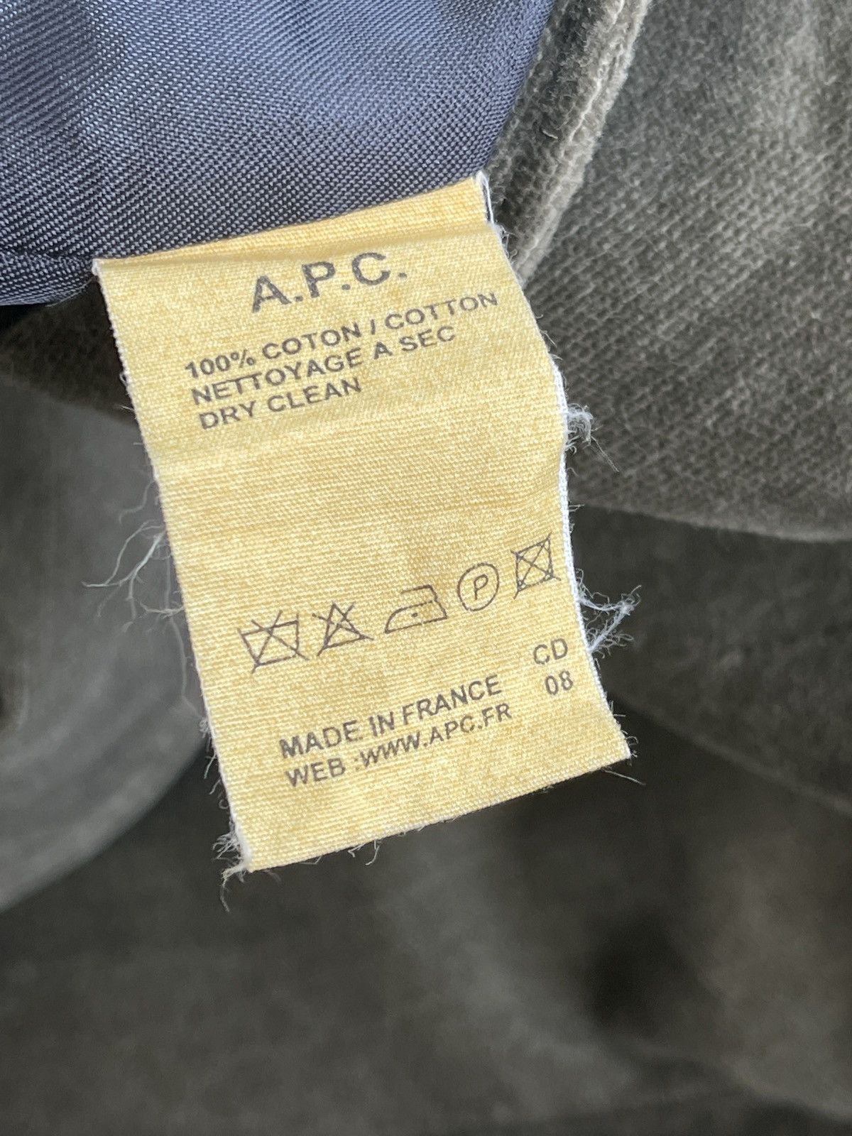 A.P.C. A.P.C Corduroy Olive Coat Size US S / EU 44-46 / 1 - 5 Thumbnail