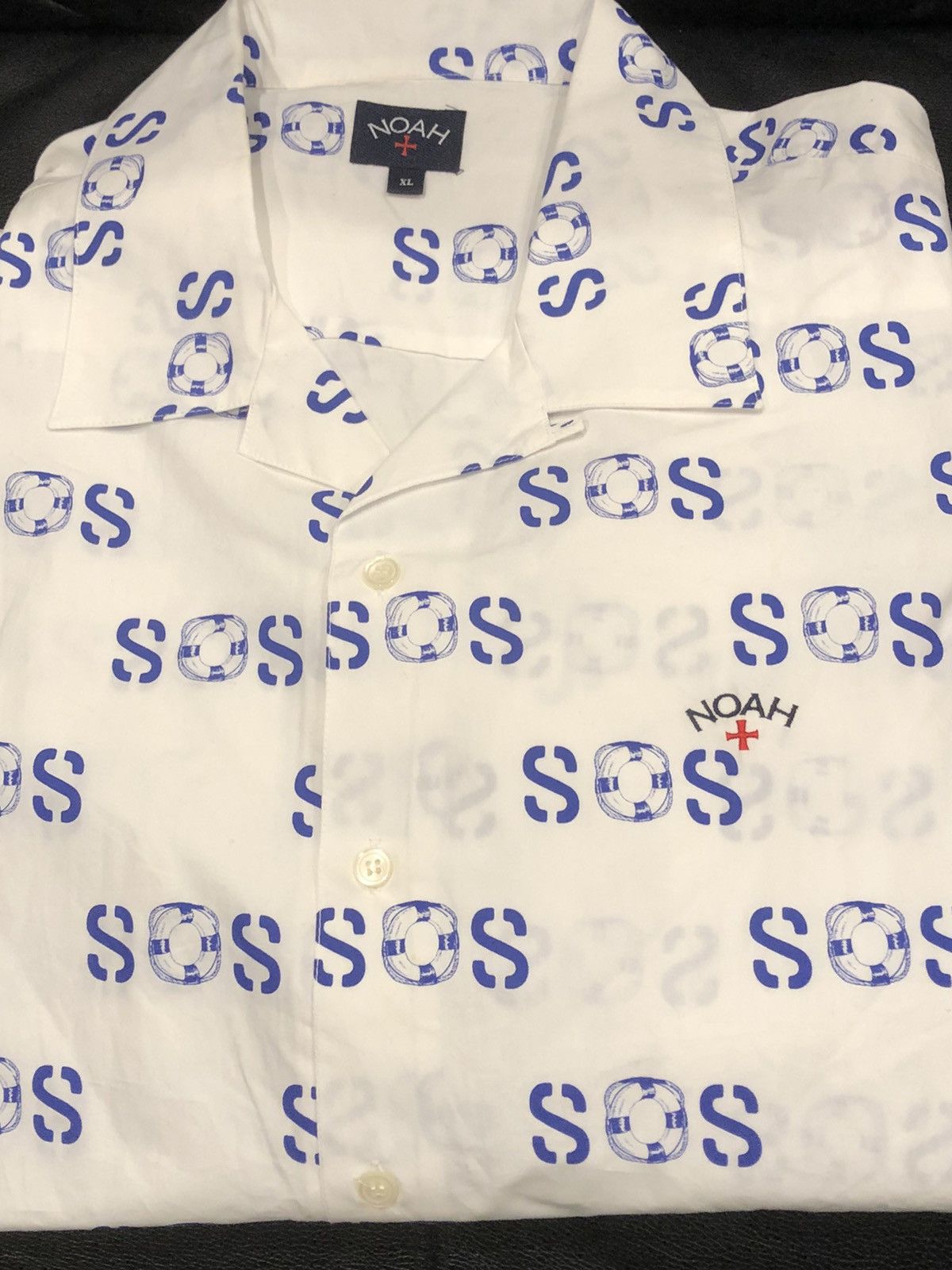 Noah SS18 Noah SOS Camp Shirt Size US XL / EU 56 / 4 - 5 Thumbnail