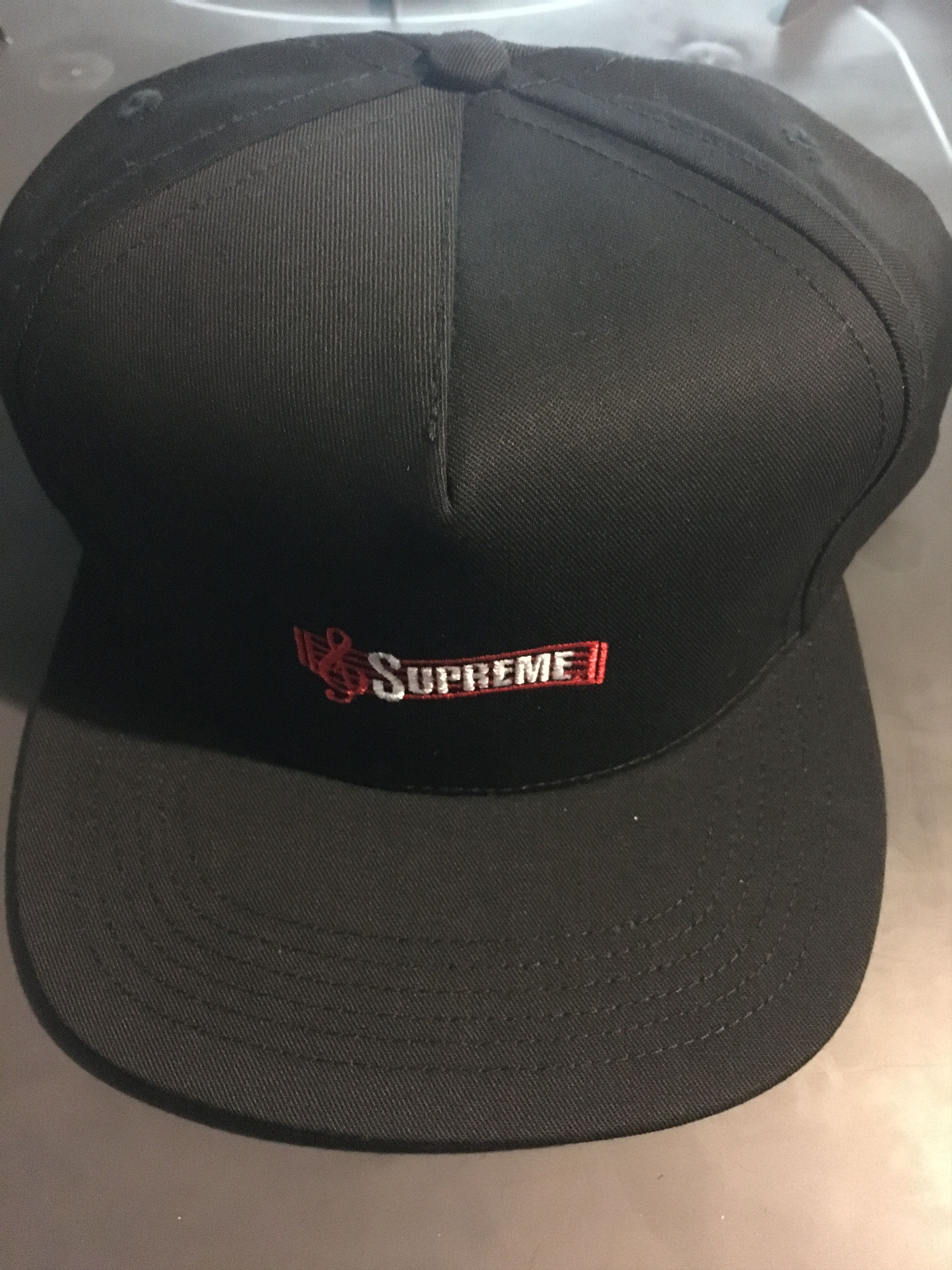 Supreme 5 Panel Black | Grailed