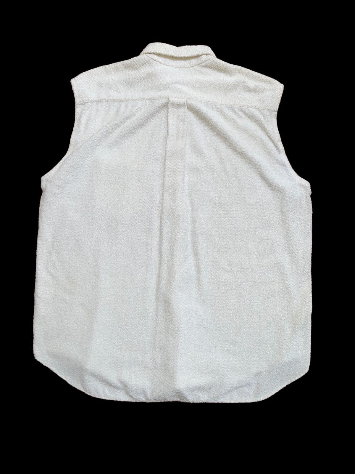 Comme des Garcons Homme Vintage CDG 1997 ED.AMANO SleeveLess Shirts Size US XL / EU 56 / 4 - 4 Thumbnail