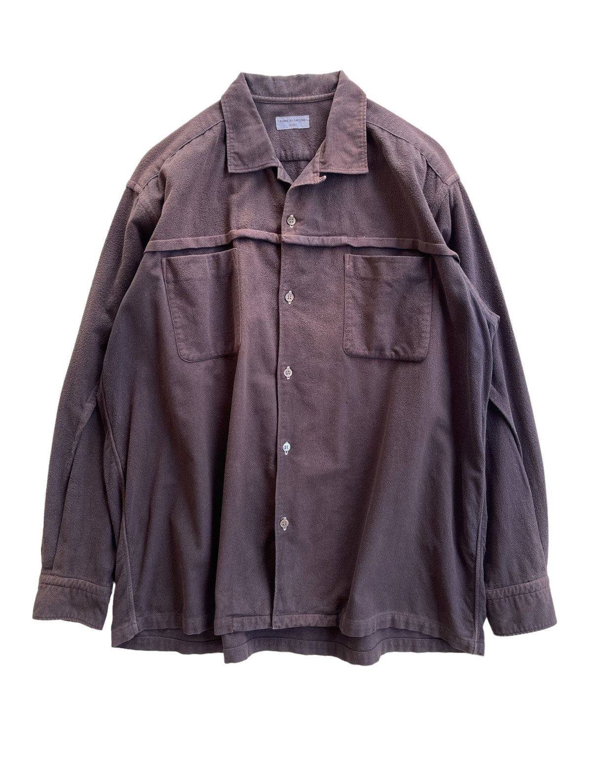 Comme des Garcons Homme Vintage CDG 1997 ED.AMANO Sunfaded Shirt Size US XL / EU 56 / 4 - 1 Thumbnail