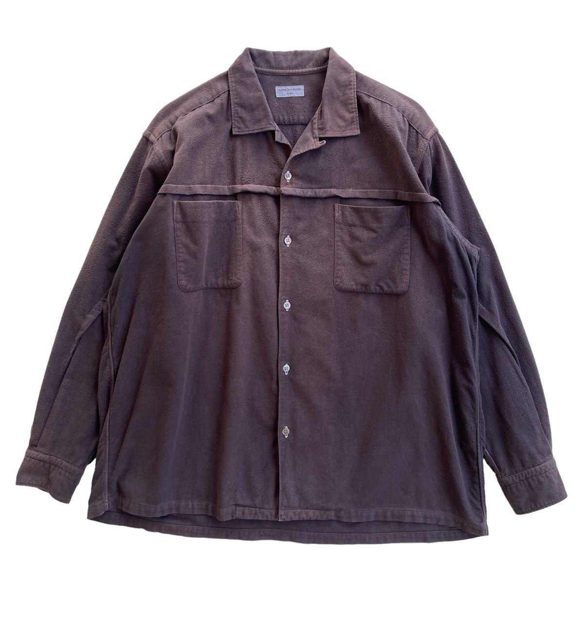 Comme des Garcons Homme Vintage CDG 1997 ED.AMANO Sunfaded Shirt Size US XL / EU 56 / 4 - 2 Thumbnail