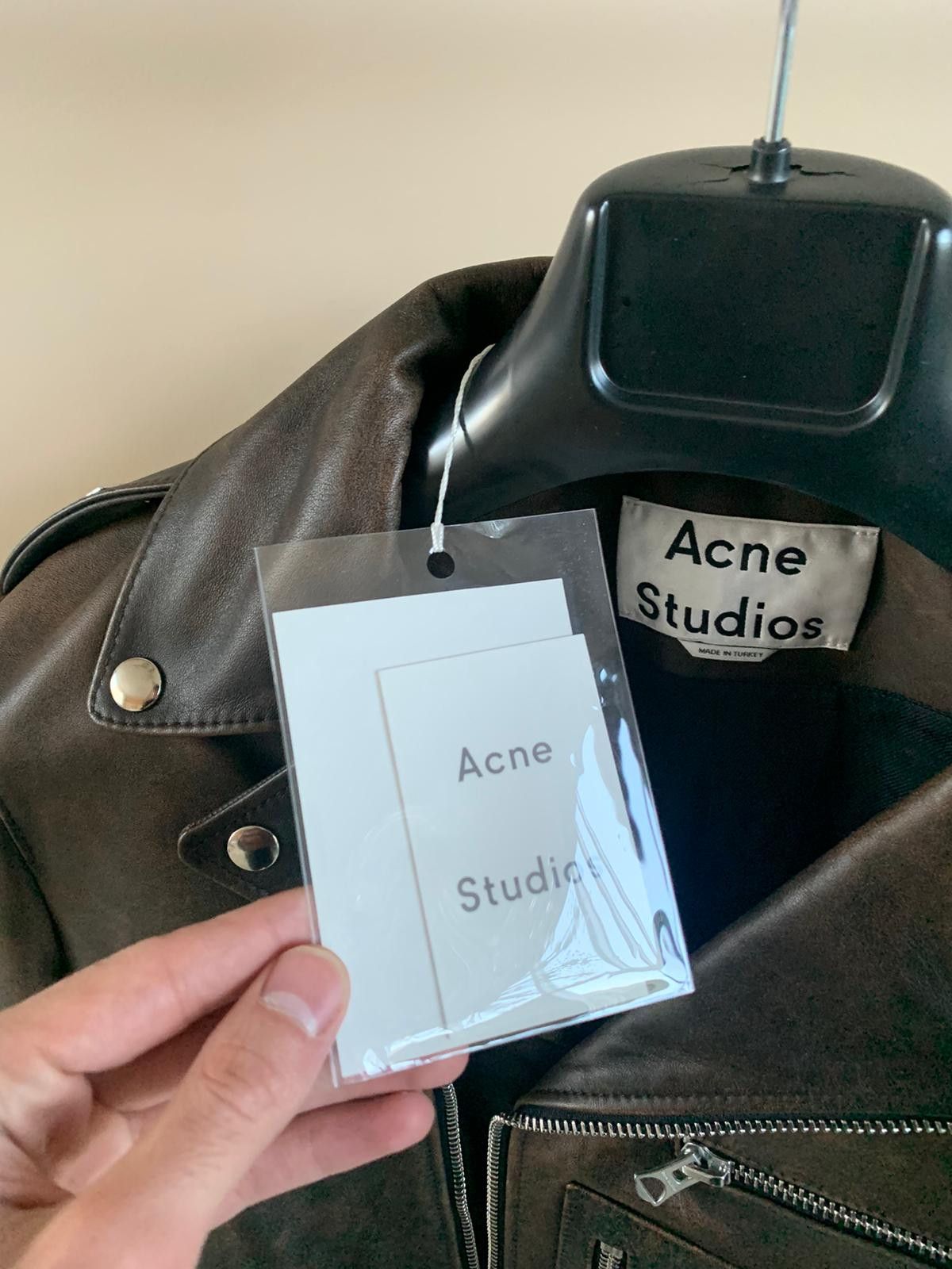 Acne Studios FN-MN-LEAT000025 in Coffee Brown Size US S / EU 44-46 / 1 - 9 Thumbnail