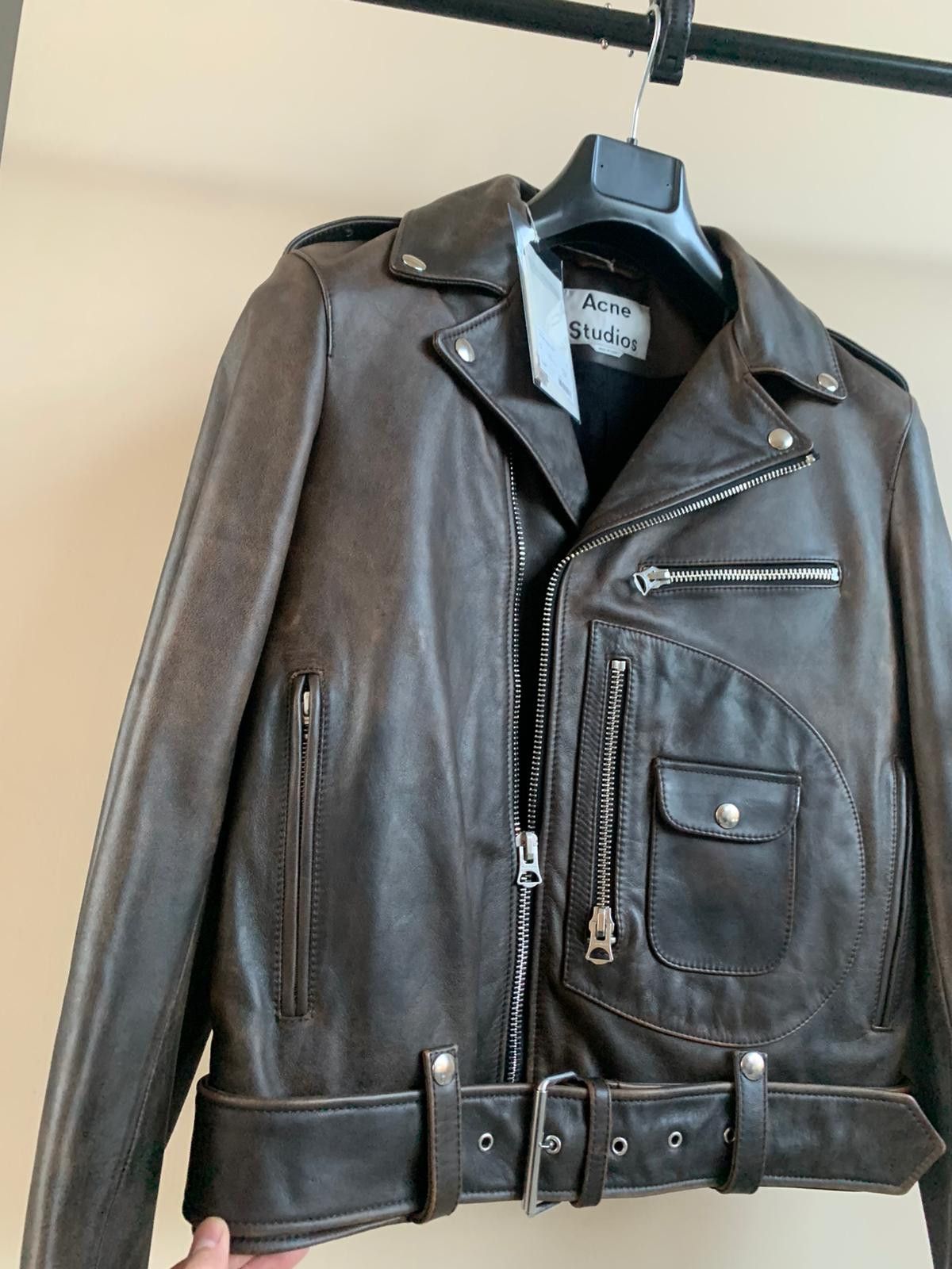 Acne Studios FN-MN-LEAT000025 in Coffee Brown Size US S / EU 44-46 / 1 - 13 Thumbnail