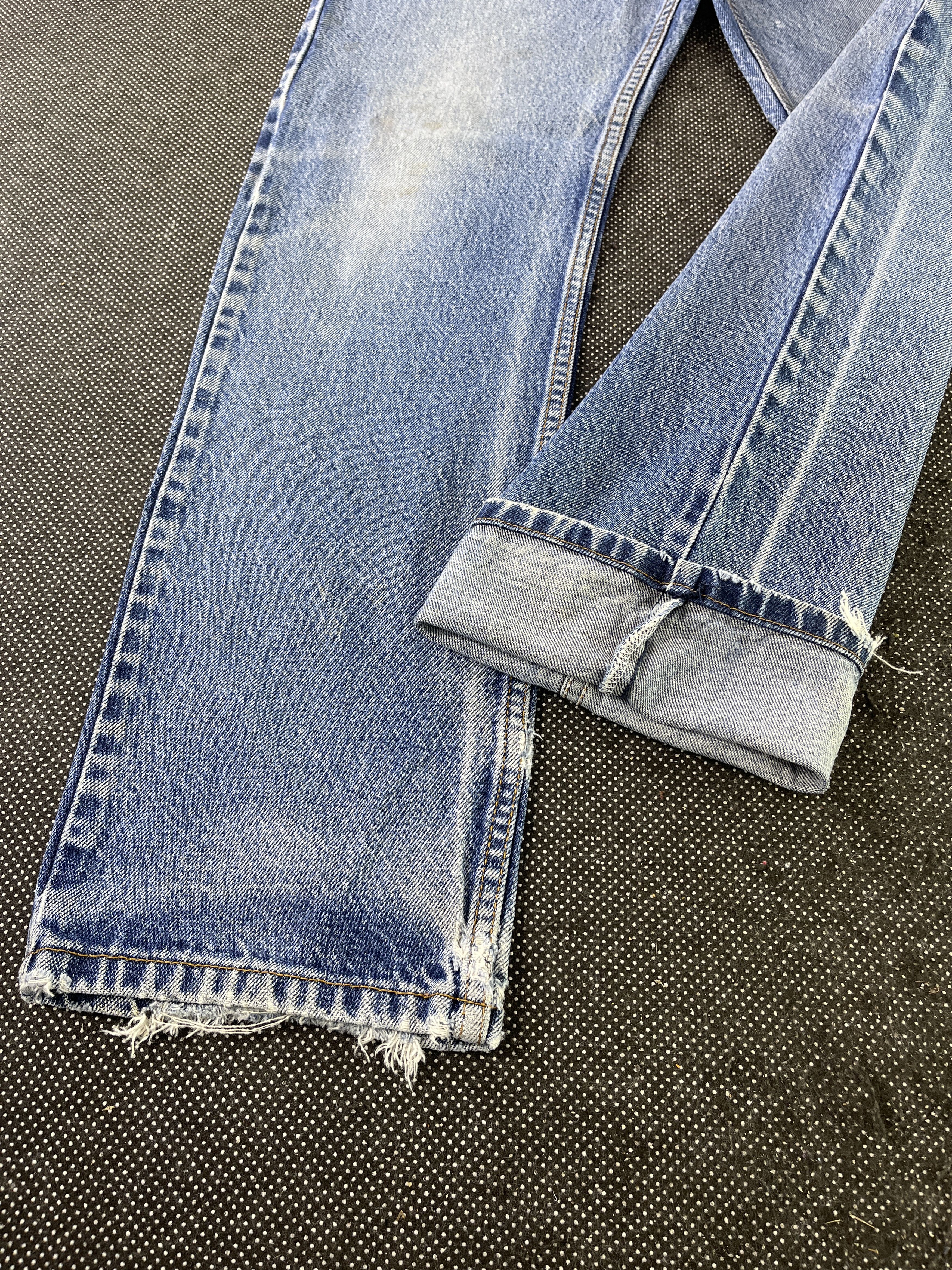 Levi's Vintage Levis 505 Distressed Stone Wash Jeans - J337 Size US 32 / EU 48 - 5 Thumbnail