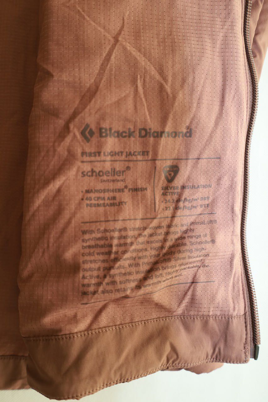 Black Diamond BLACK DIAMOND First Light Jacket Womens XL/TG Size XL / US 12-14 / IT 48-50 - 9 Thumbnail