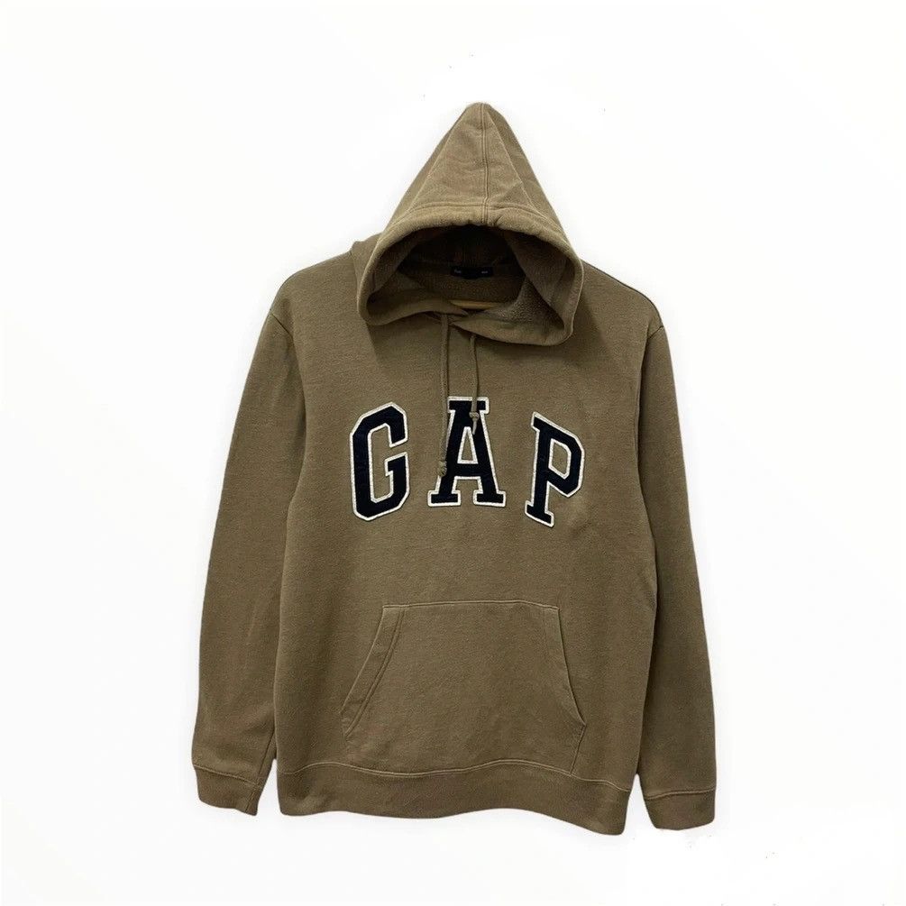 Gap × Vintage Vintage Gap Hoodie Brown Rare Travis Style Size US M / EU 48-50 / 2 - 1 Thumbnail