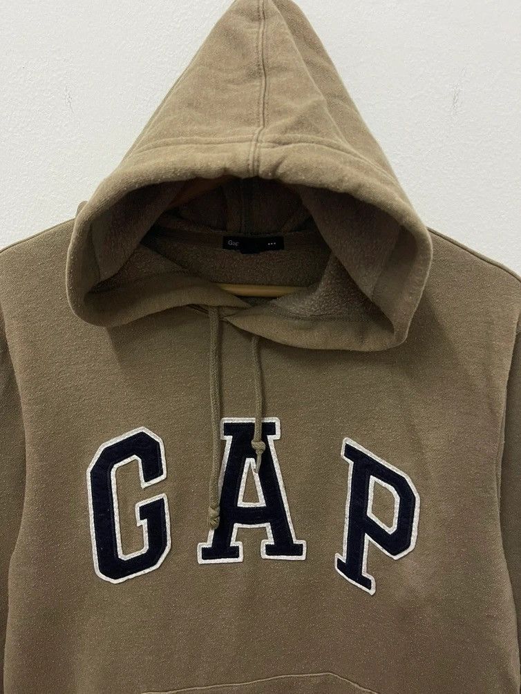 Gap × Vintage Vintage Gap Hoodie Brown Rare Travis Style Size US M / EU 48-50 / 2 - 2 Thumbnail