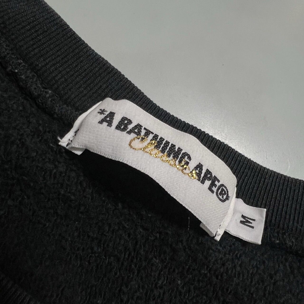 Bape BAPE mario long sleeve sweat black Size US M / EU 48-50 / 2 - 3 Thumbnail