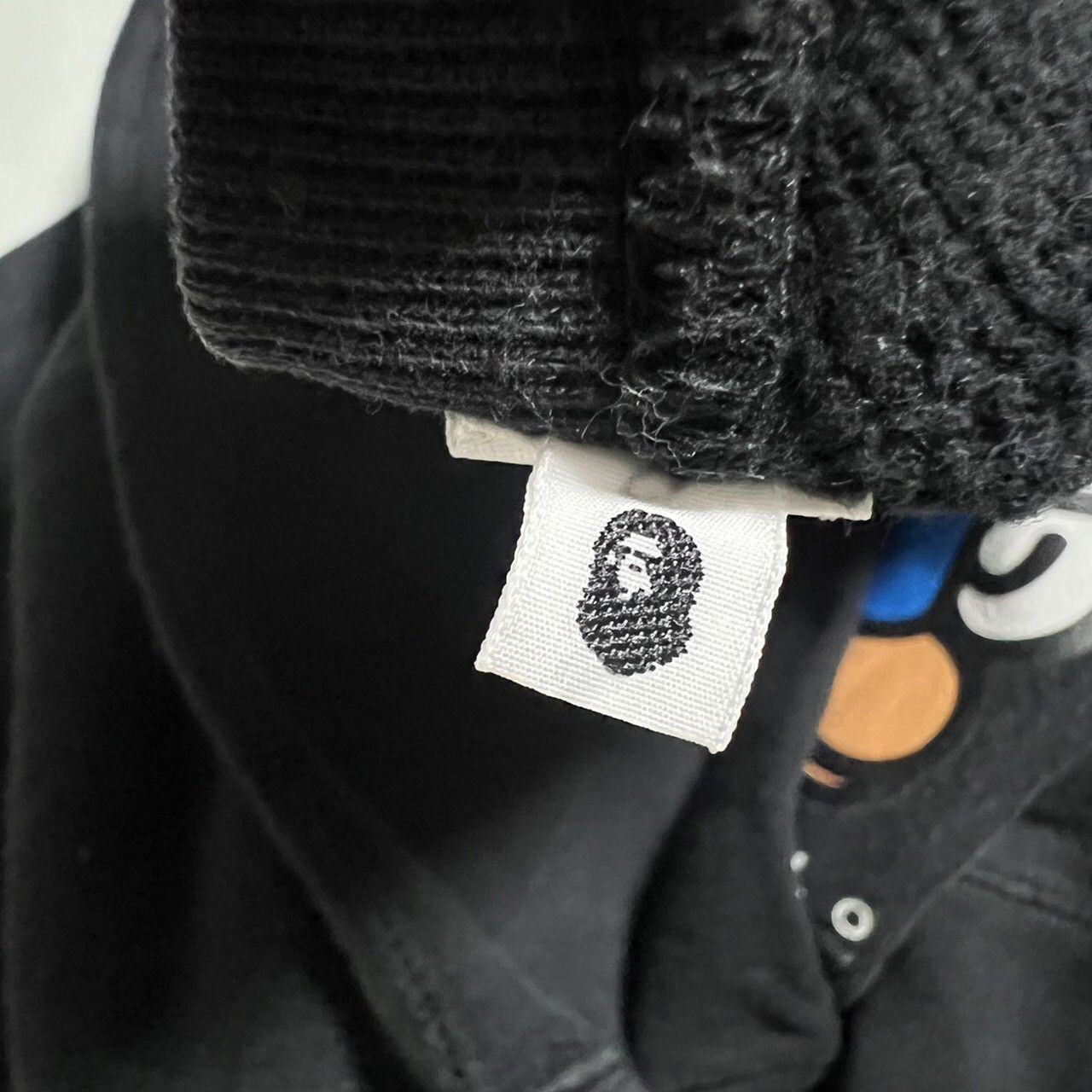 Bape BAPE mario long sleeve sweat black Size US M / EU 48-50 / 2 - 4 Thumbnail