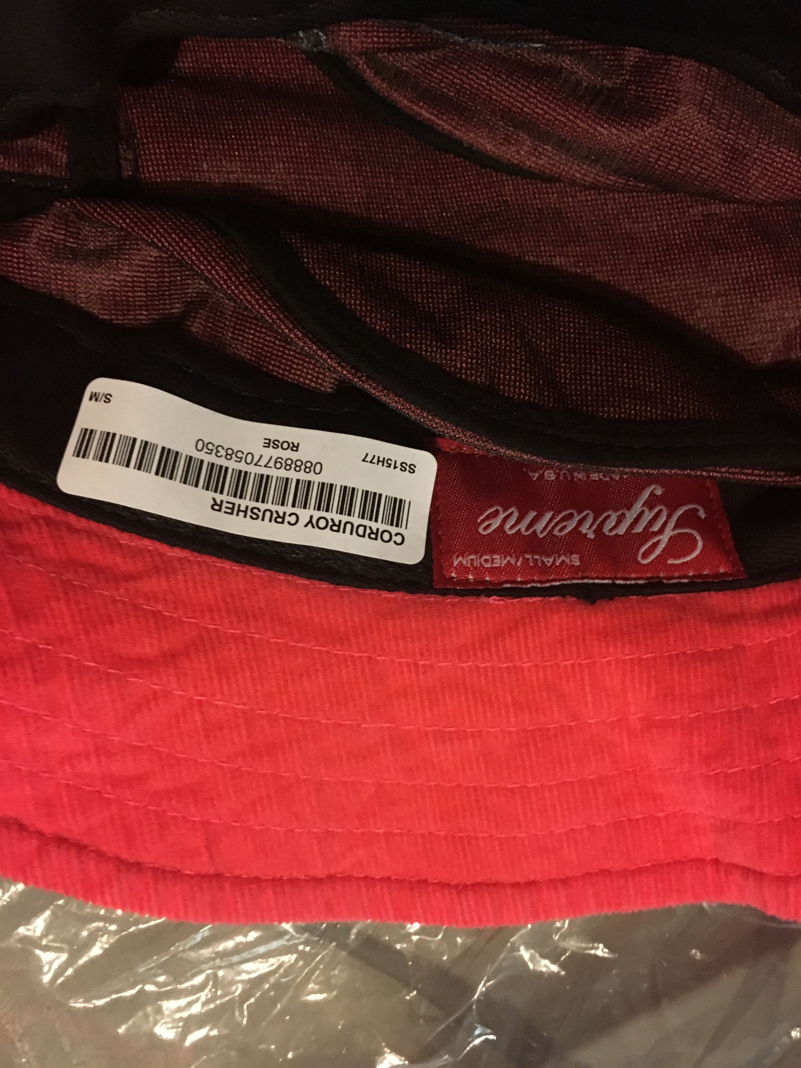 Supreme Supreme Corduroy Crusher Rose Small/Medium SS15 Size ONE SIZE - 2 Thumbnail