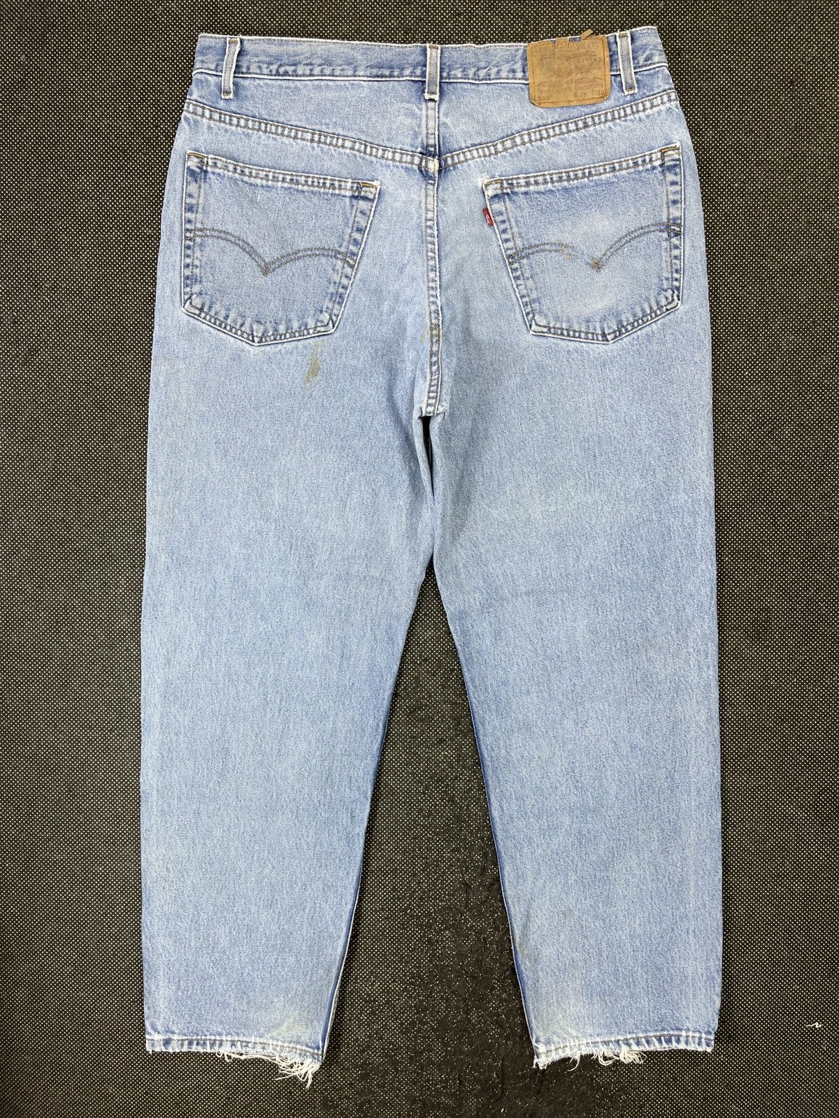 Levi's Vintage Levis 550 Light Wash Jeans - J727 Size US 38 / EU 54 - 2 Thumbnail