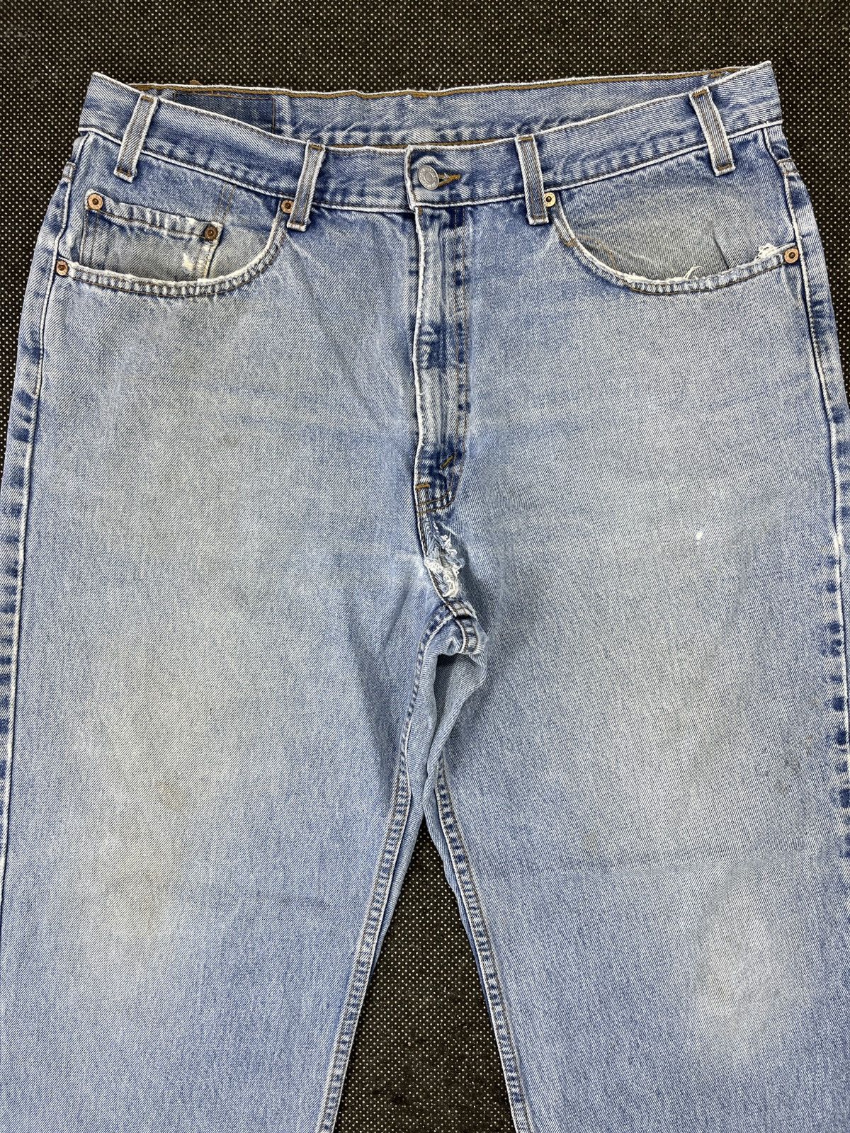 Levi's Vintage Levis 550 Light Wash Jeans - J727 Size US 38 / EU 54 - 3 Thumbnail