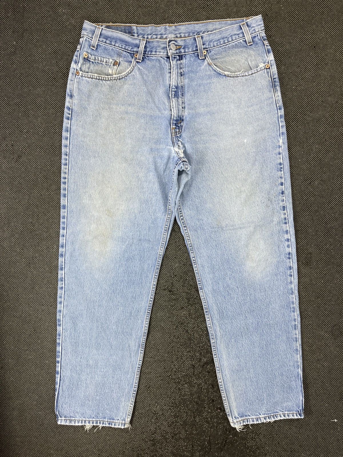 Levi's Vintage Levis 550 Light Wash Jeans - J727 Size US 38 / EU 54 - 1 Thumbnail