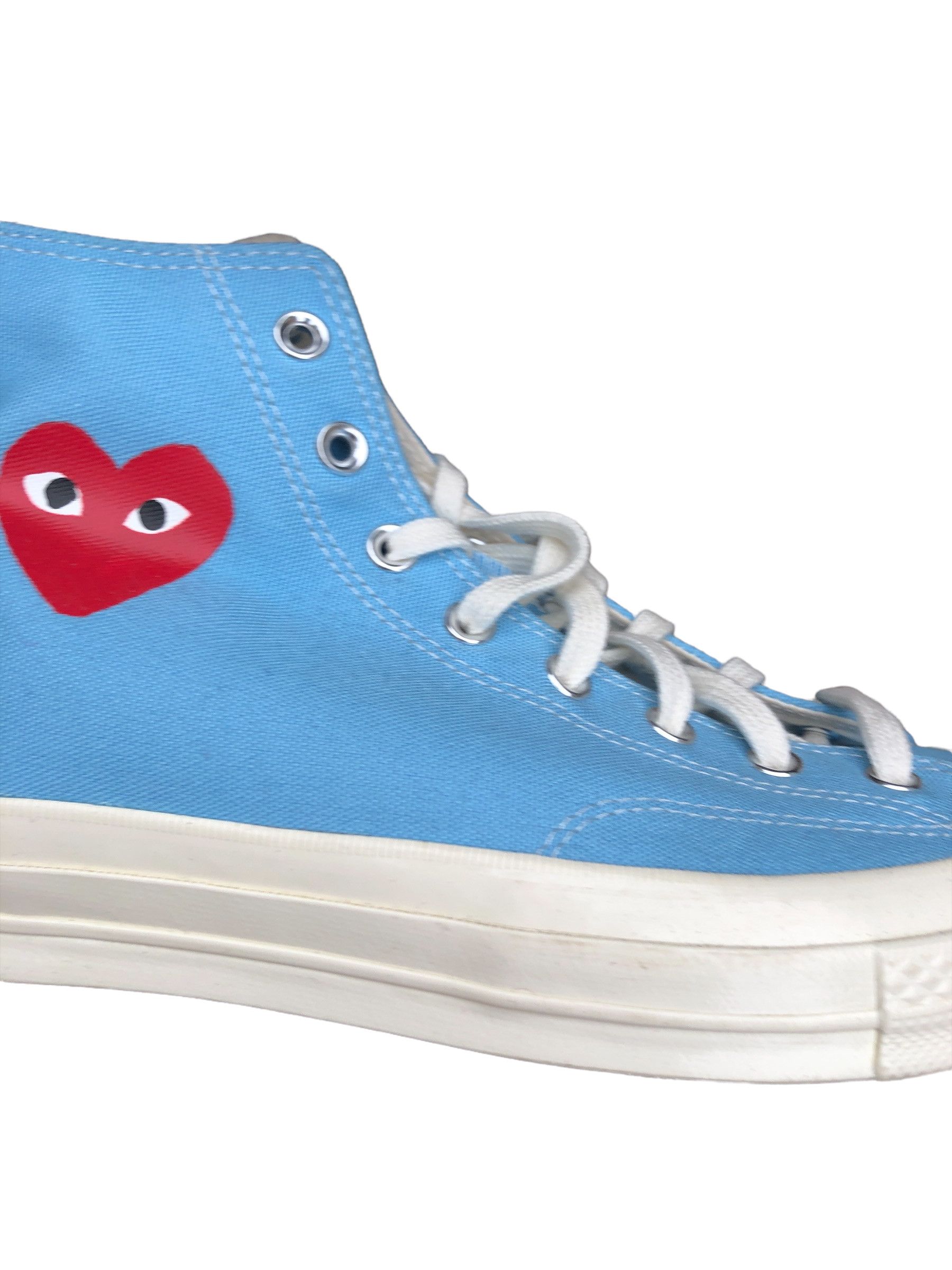 Comme des Garcons × Converse Converse X Comme des Garcons Play Bright Blue Size 11 Size US 11 / EU 44 - 10 Thumbnail