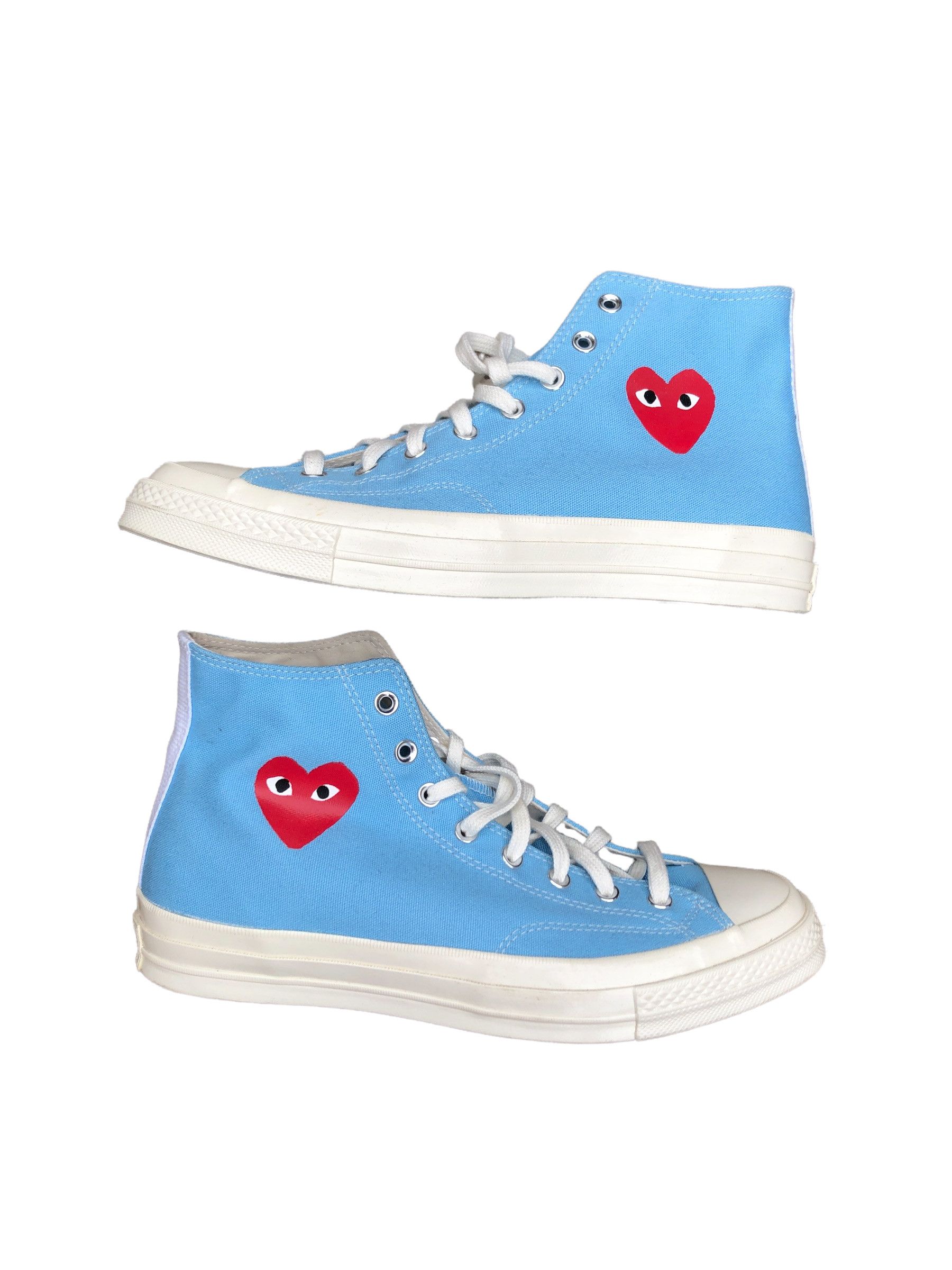 Comme des Garcons × Converse Converse X Comme des Garcons Play Bright Blue Size 11 Size US 11 / EU 44 - 7 Thumbnail