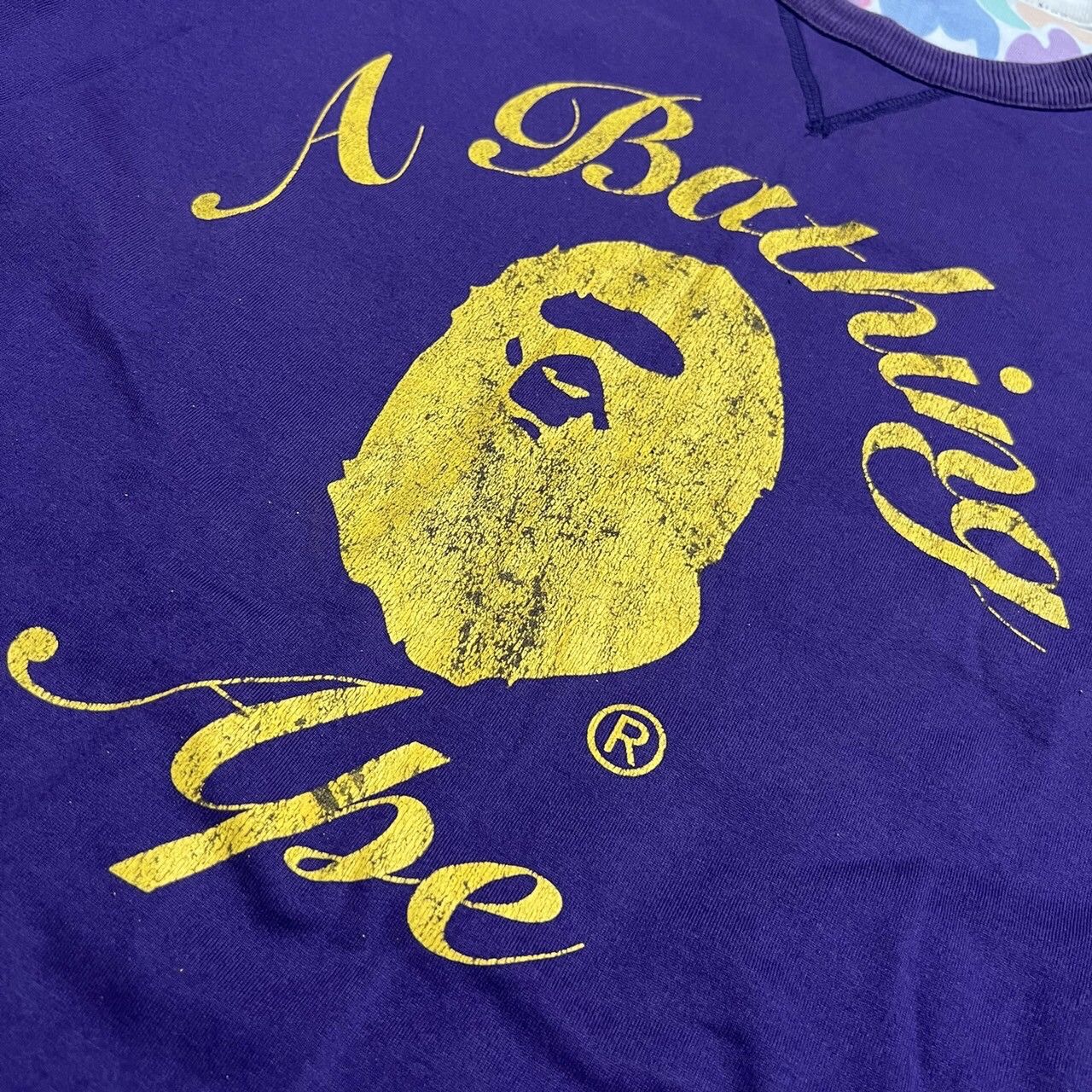 Bape BAPE multi/purple TEE Size US L / EU 52-54 / 3 - 5 Thumbnail
