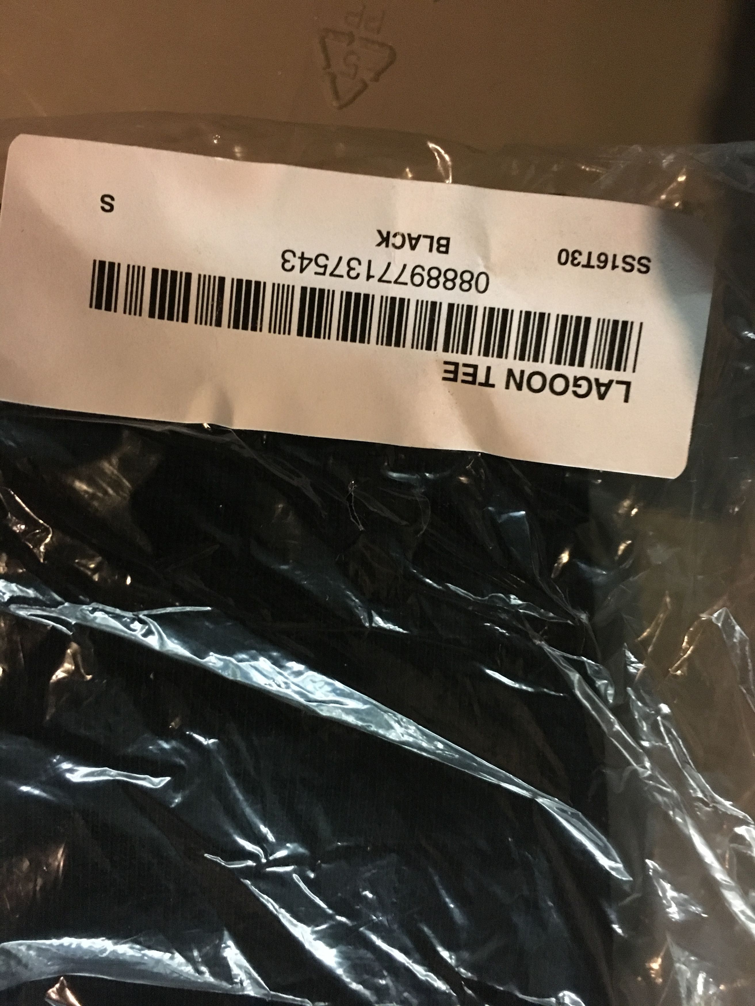 Supreme Supreme Lagoon Tee Black Small SS16 Size US S / EU 44-46 / 1 - 3 Thumbnail