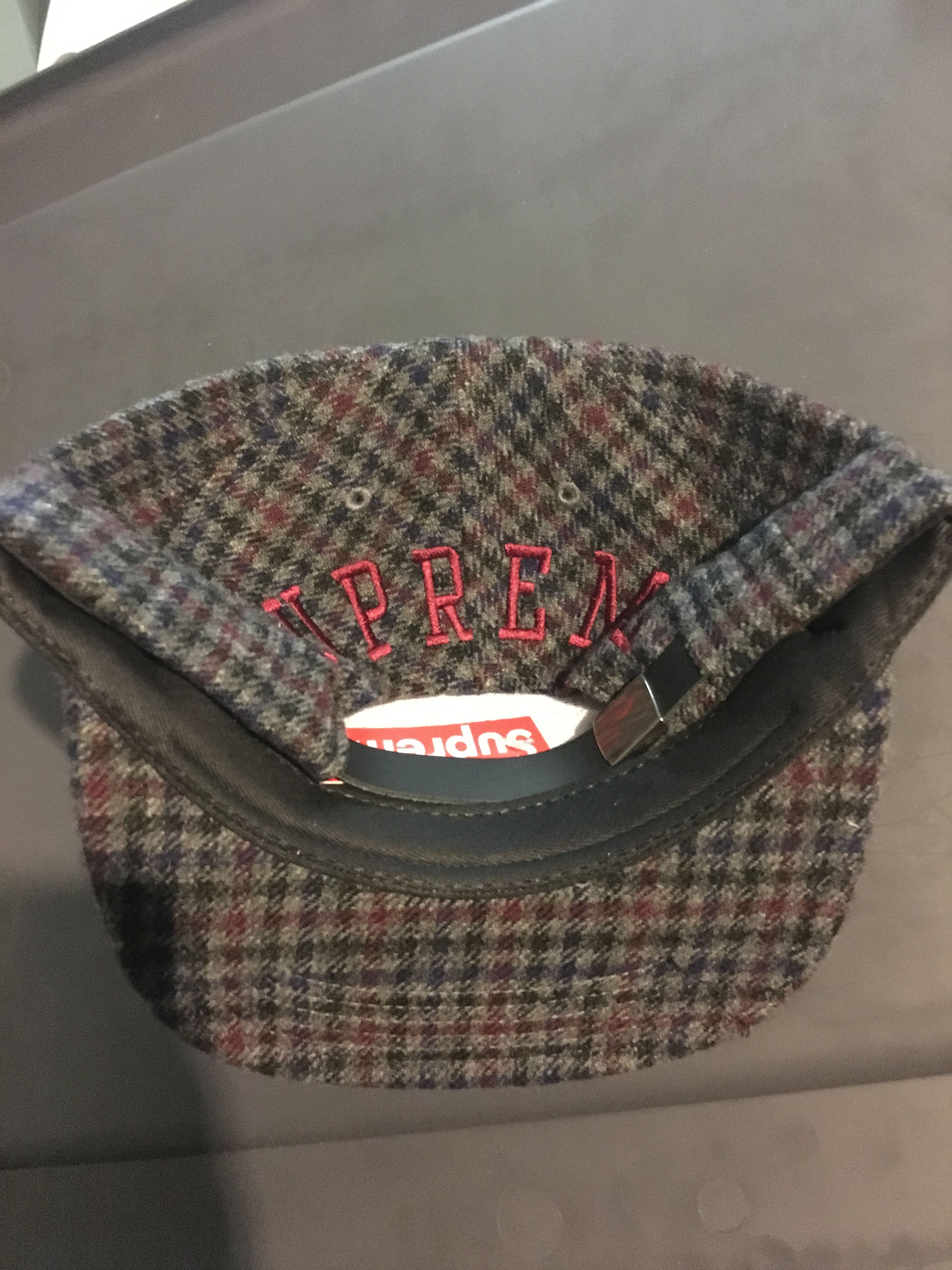 Supreme Supreme Tweed Back Arc 5 Panel Black FW14 Size ONE SIZE - 3 Thumbnail