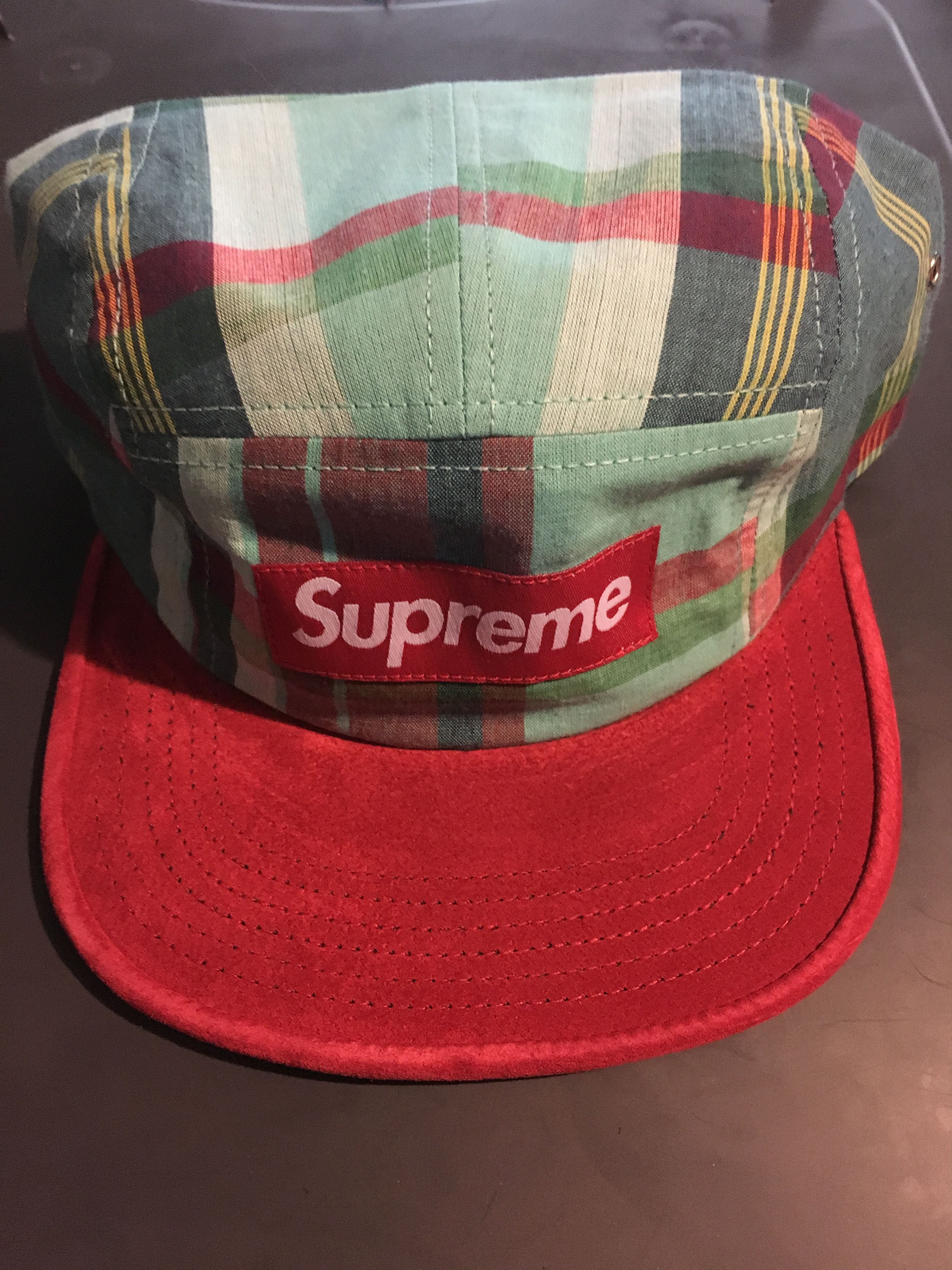 Supreme Supreme Madras Camp Cap SS13 Size ONE SIZE - 1 Thumbnail