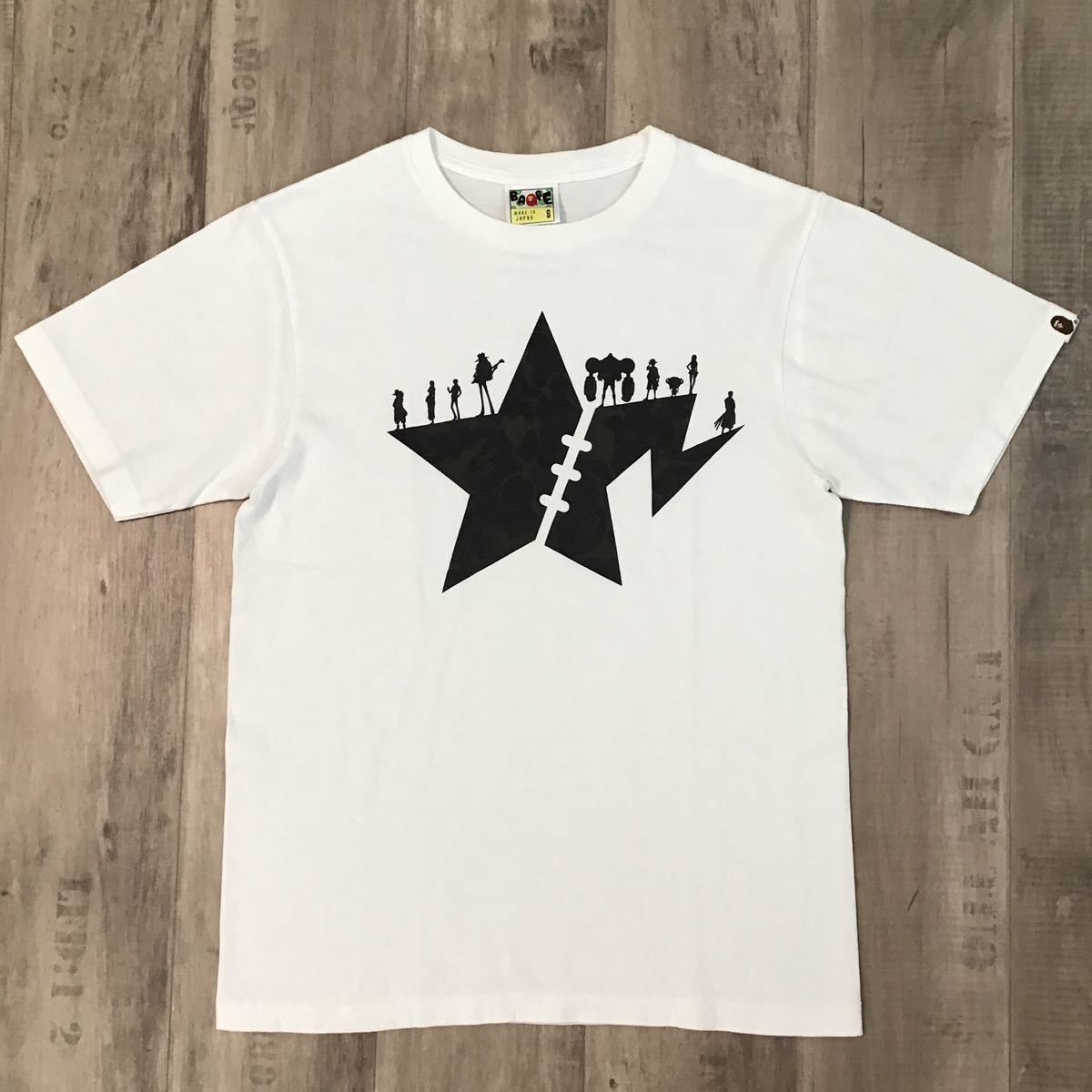 Bape BAPE × onepiece BAPE STA Silhouette T-shirt STAR Size US S / EU 44-46 / 1 - 1 Thumbnail