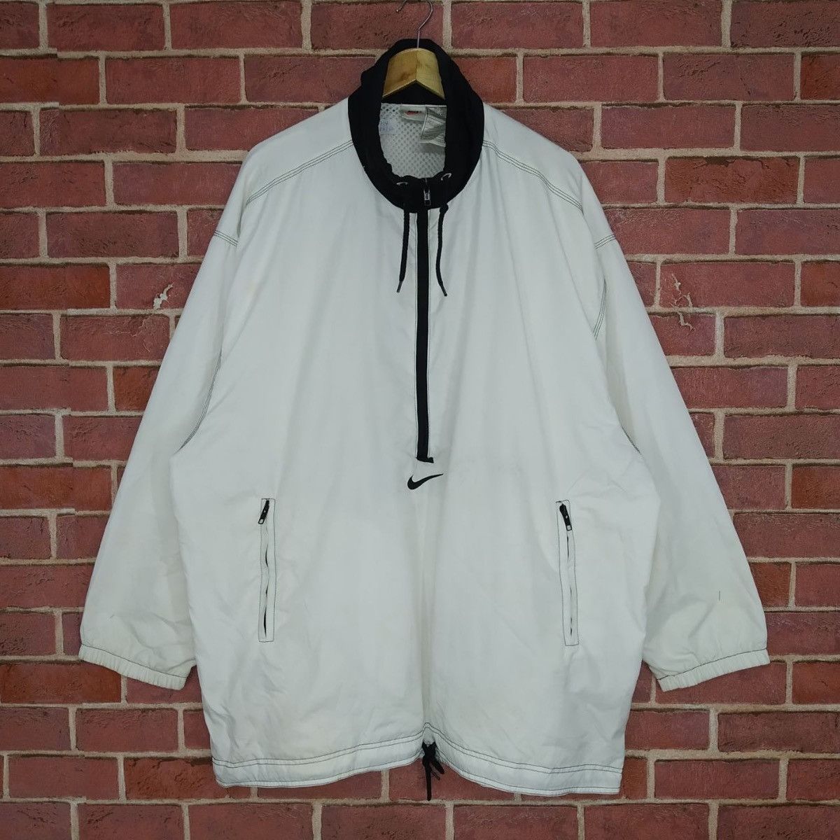 Nike Vintage Nike Half Zipper Nike Swoosh ACG Windbreaker Size US XL / EU 56 / 4 - 1 Thumbnail