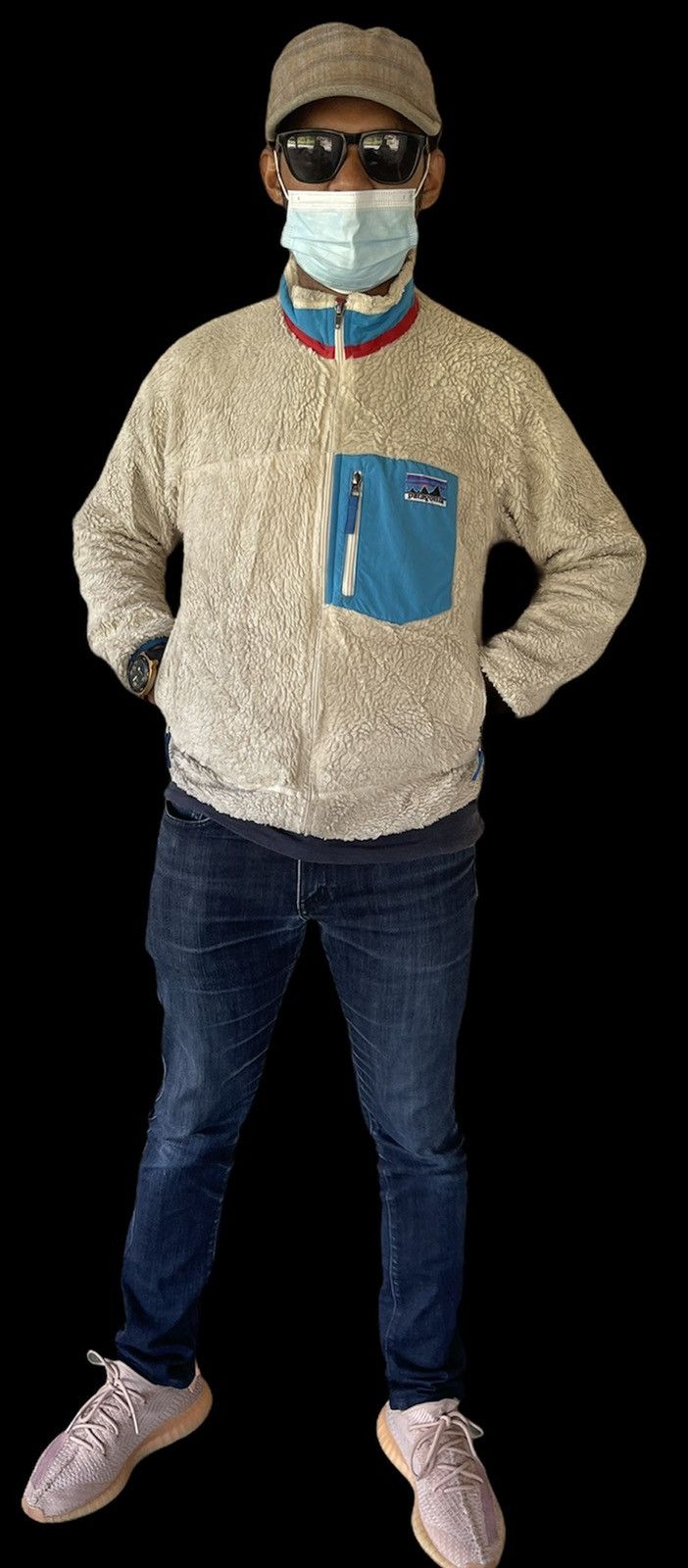 Patagonia PATAGONIA 2001 RETRO x DEEP PILE FLEECE OATMEAL SHERPA Size US S / EU 44-46 / 1 - 1 Thumbnail