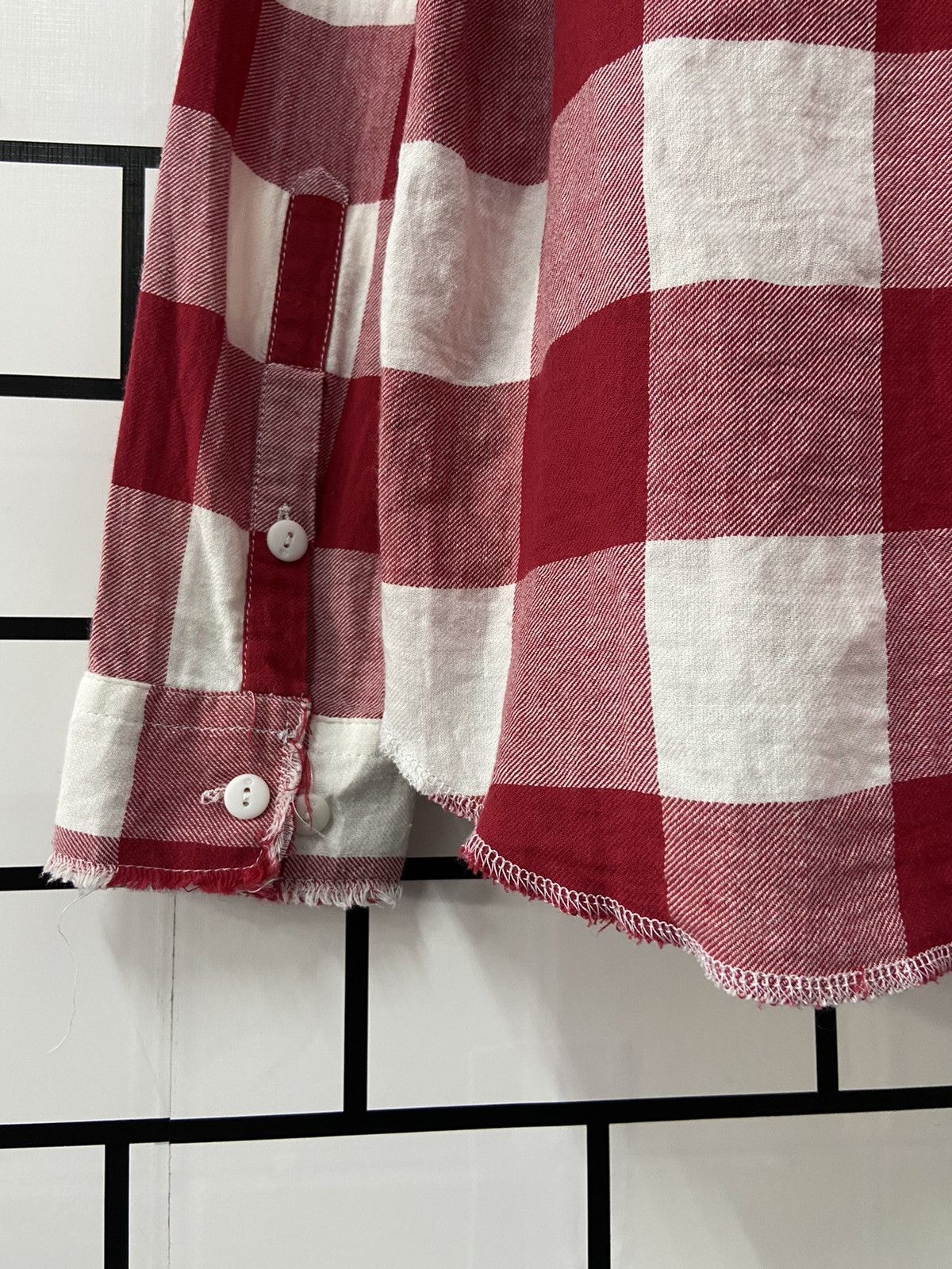Japanese Brand Sold Out FRVR Smiley Face CPFM Reverse Stitch Flannel Shirt Size US M / EU 48-50 / 2 - 14 Thumbnail