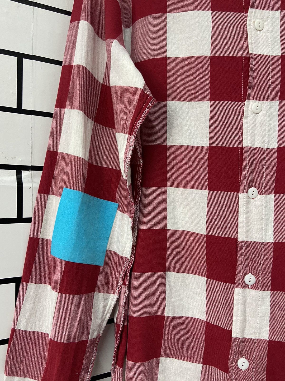 Japanese Brand Sold Out FRVR Smiley Face CPFM Reverse Stitch Flannel Shirt Size US M / EU 48-50 / 2 - 11 Thumbnail