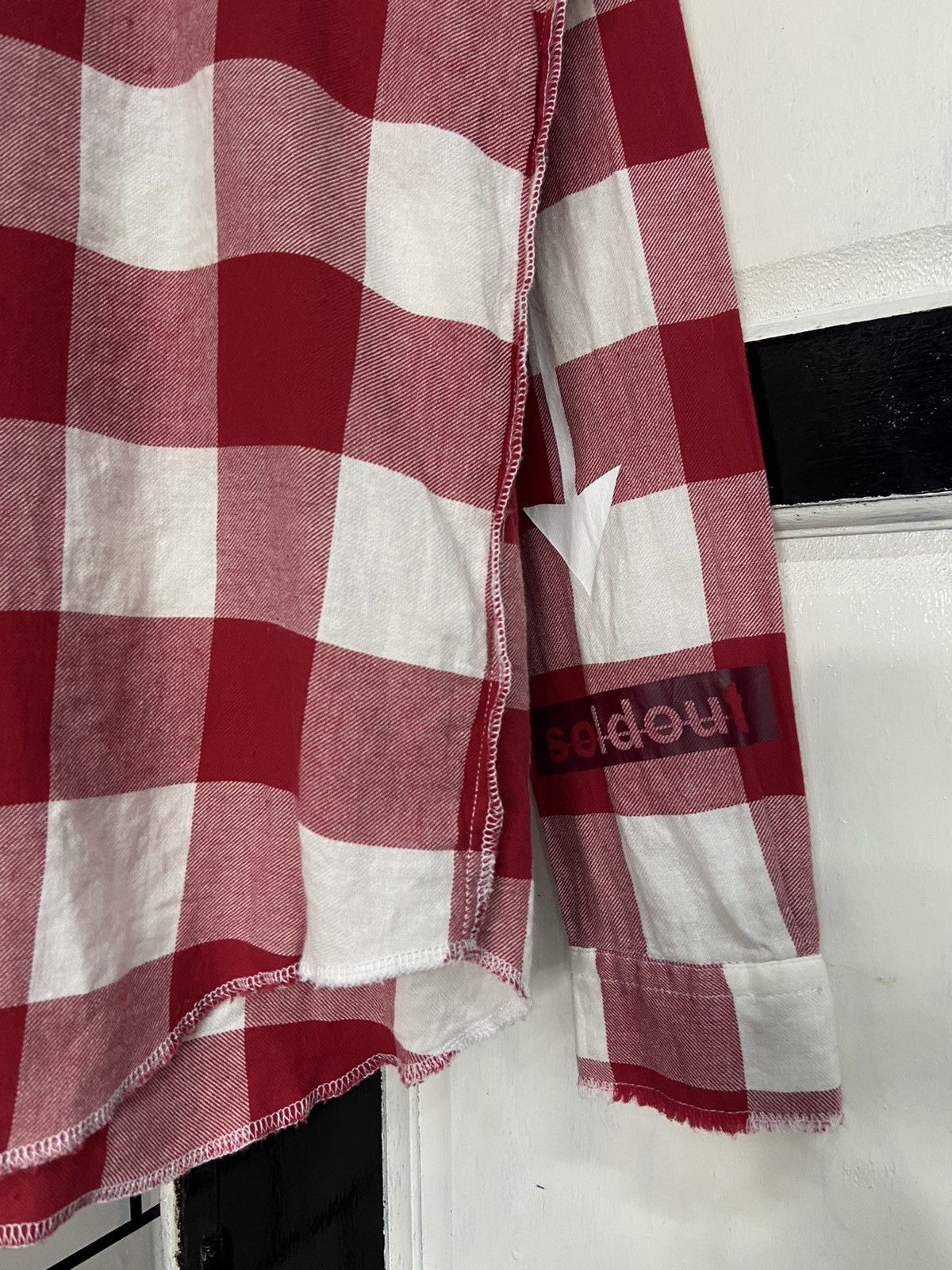 Japanese Brand Sold Out FRVR Smiley Face CPFM Reverse Stitch Flannel Shirt Size US M / EU 48-50 / 2 - 5 Thumbnail