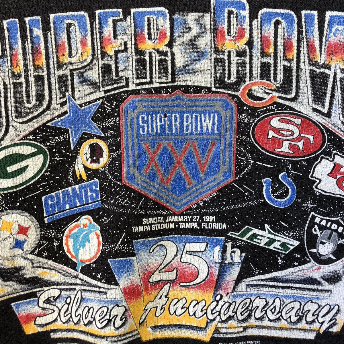 NFL × Starter VINTAGE SUPER BOWL SWEATSHIRT MEDIUM SIZE Size US M / EU 48-50 / 2 - 6 Thumbnail