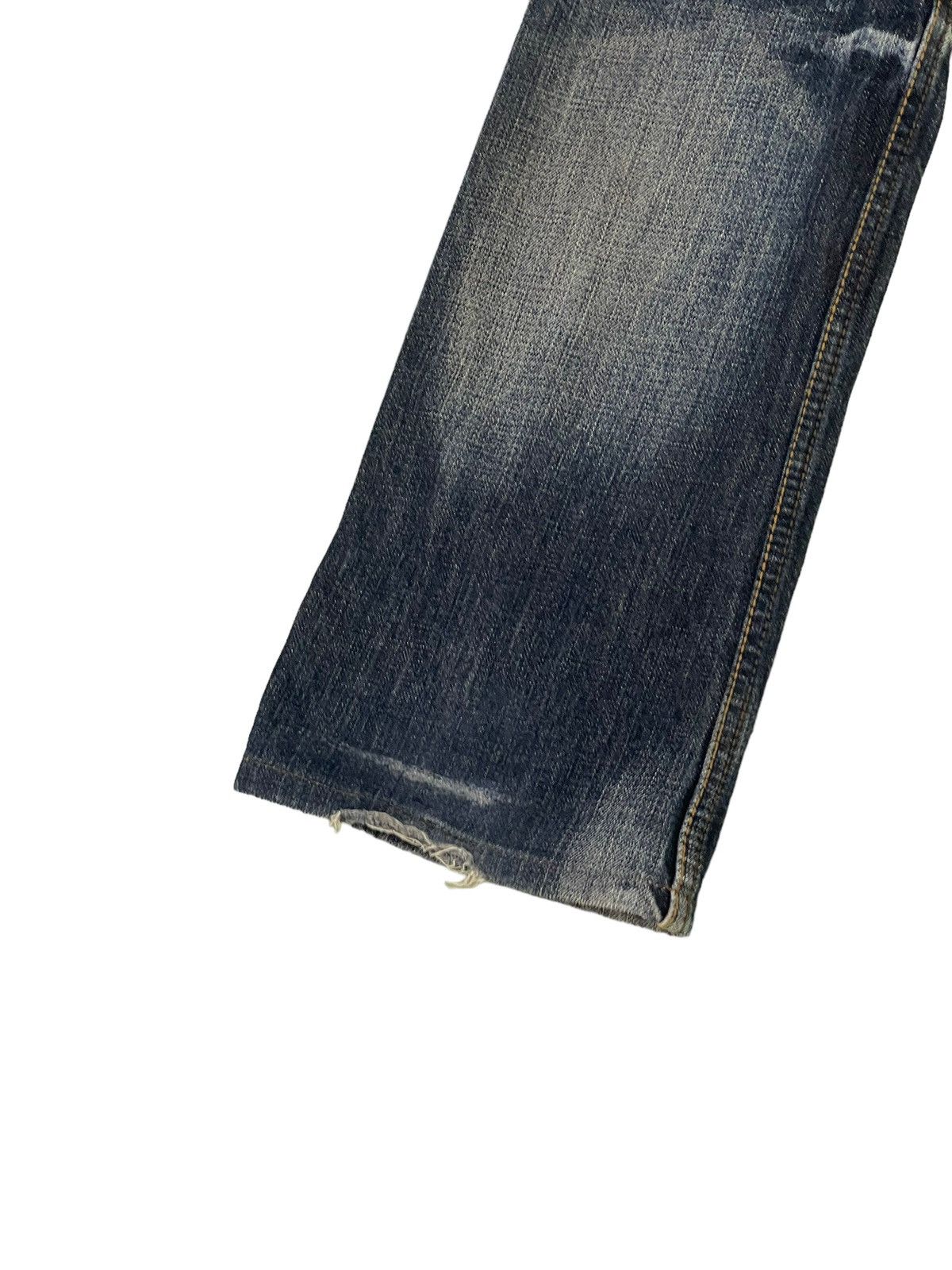 HIDEAWAYS Flare Jeans Hideaways Distress Slim Denim Low Rise 4🟦8 Size US 29 - 15 Thumbnail