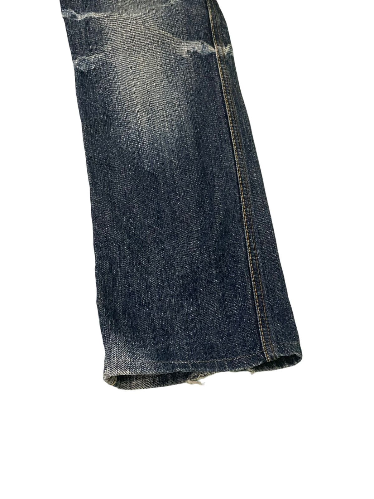 HIDEAWAYS Flare Jeans Hideaways Distress Slim Denim Low Rise 4🟦8 Size US 29 - 4 Thumbnail